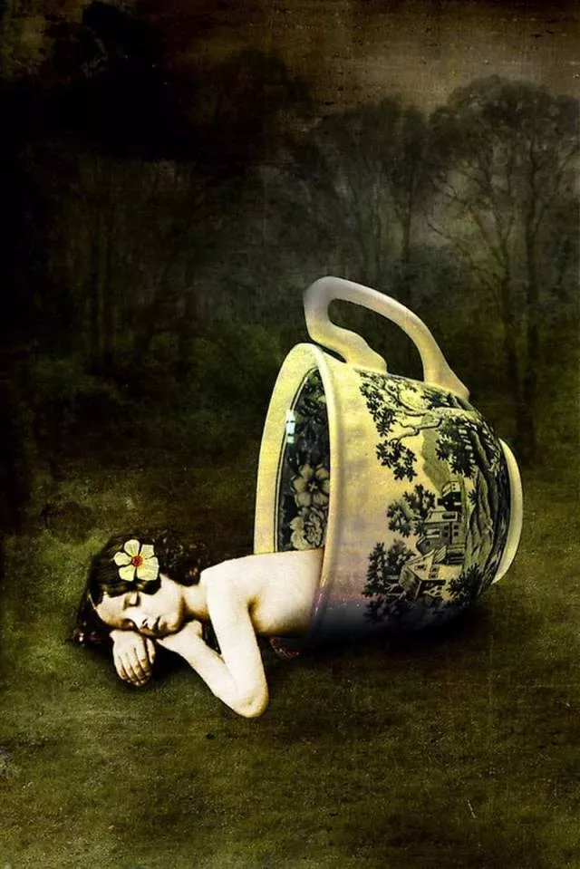 The Tea Cup by Catrin Welz-Stein