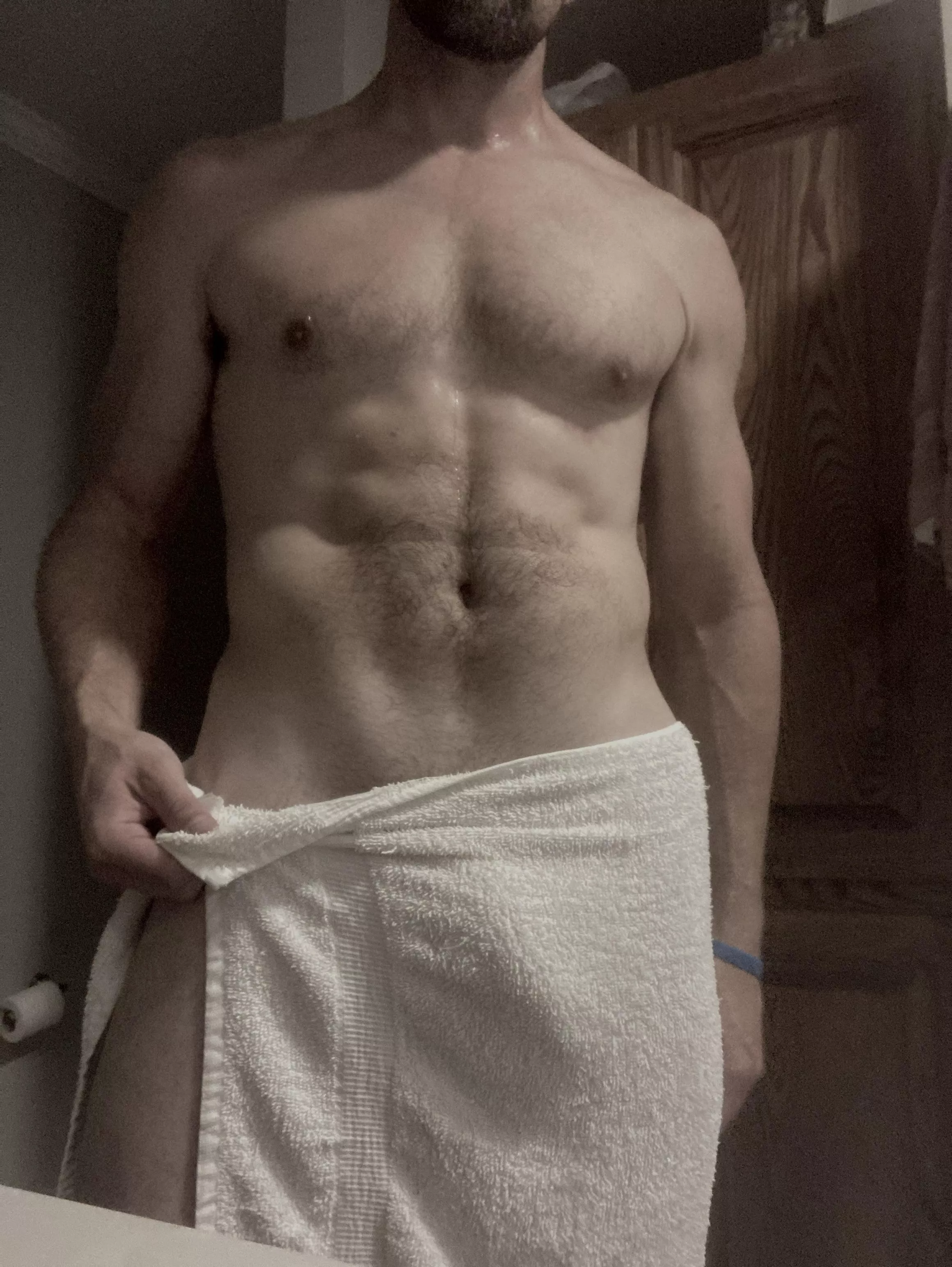 The towel doesn’t quite reach [44]