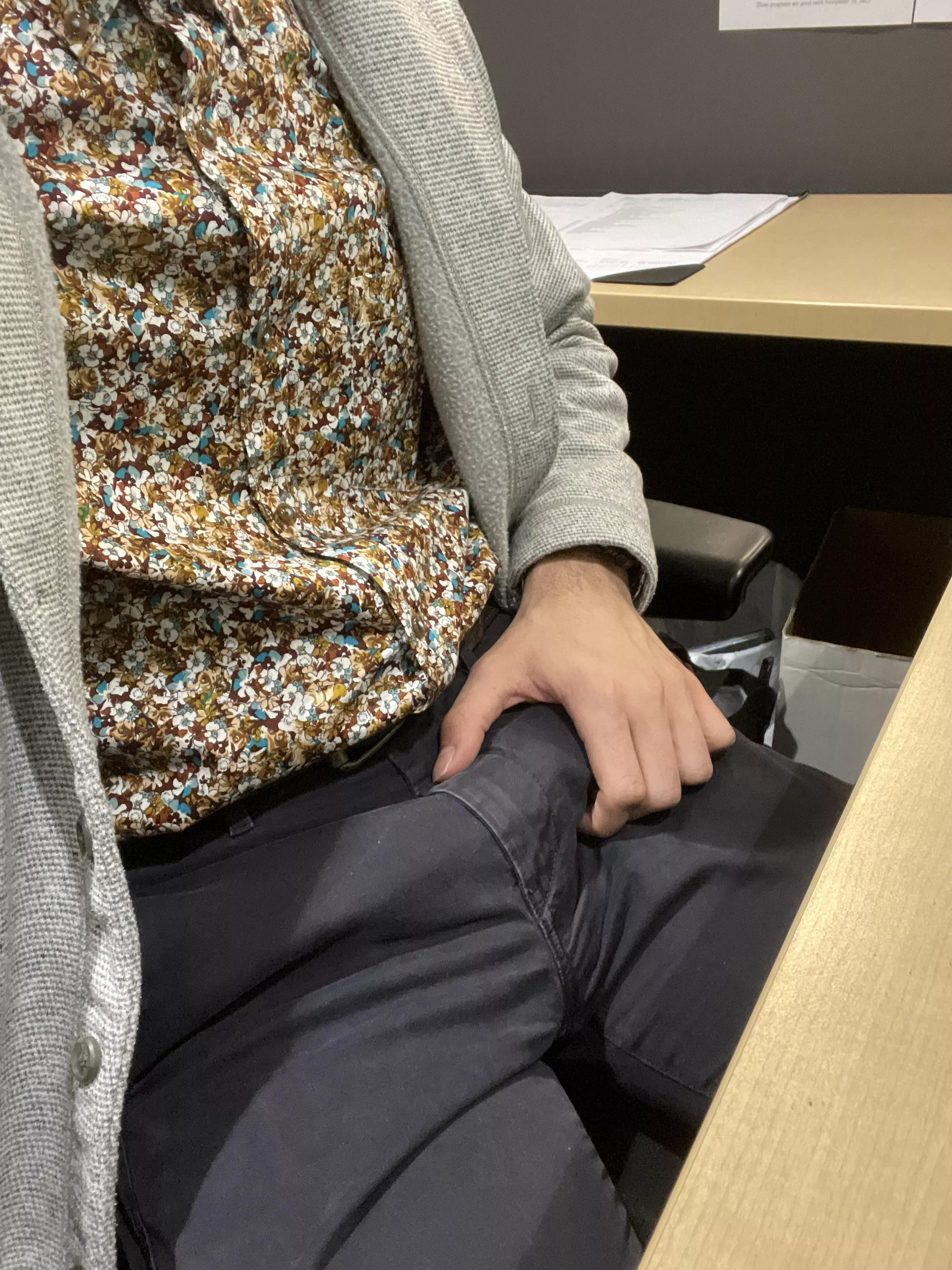 The usual work day bulge ðŸ˜Œ keep me company bros