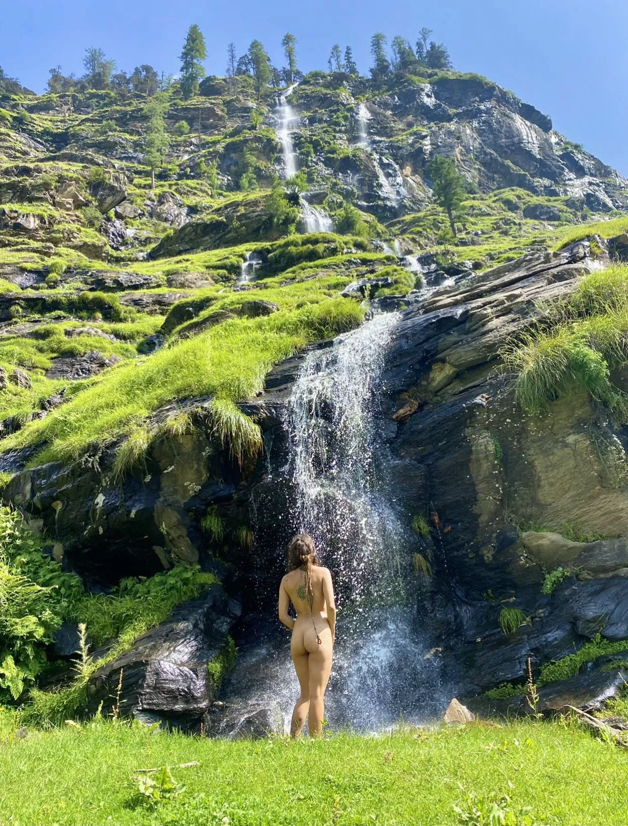 The waterfall isnâ€™t the only thing thatâ€™s wet ðŸ’¦