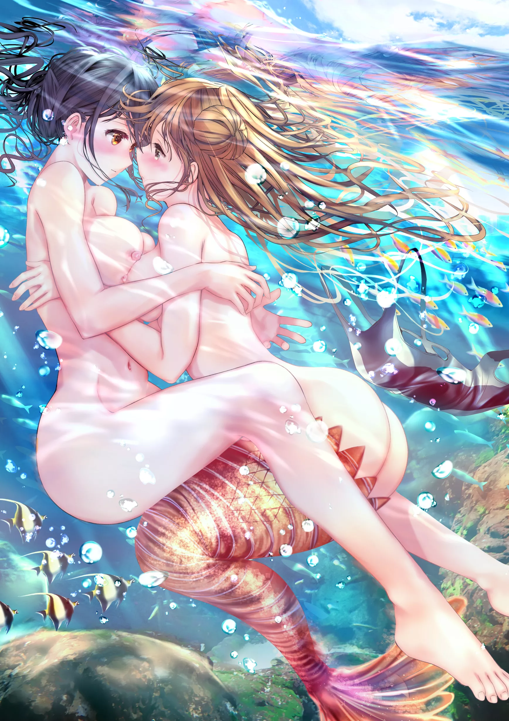 The Yuri Mermaid [Original]