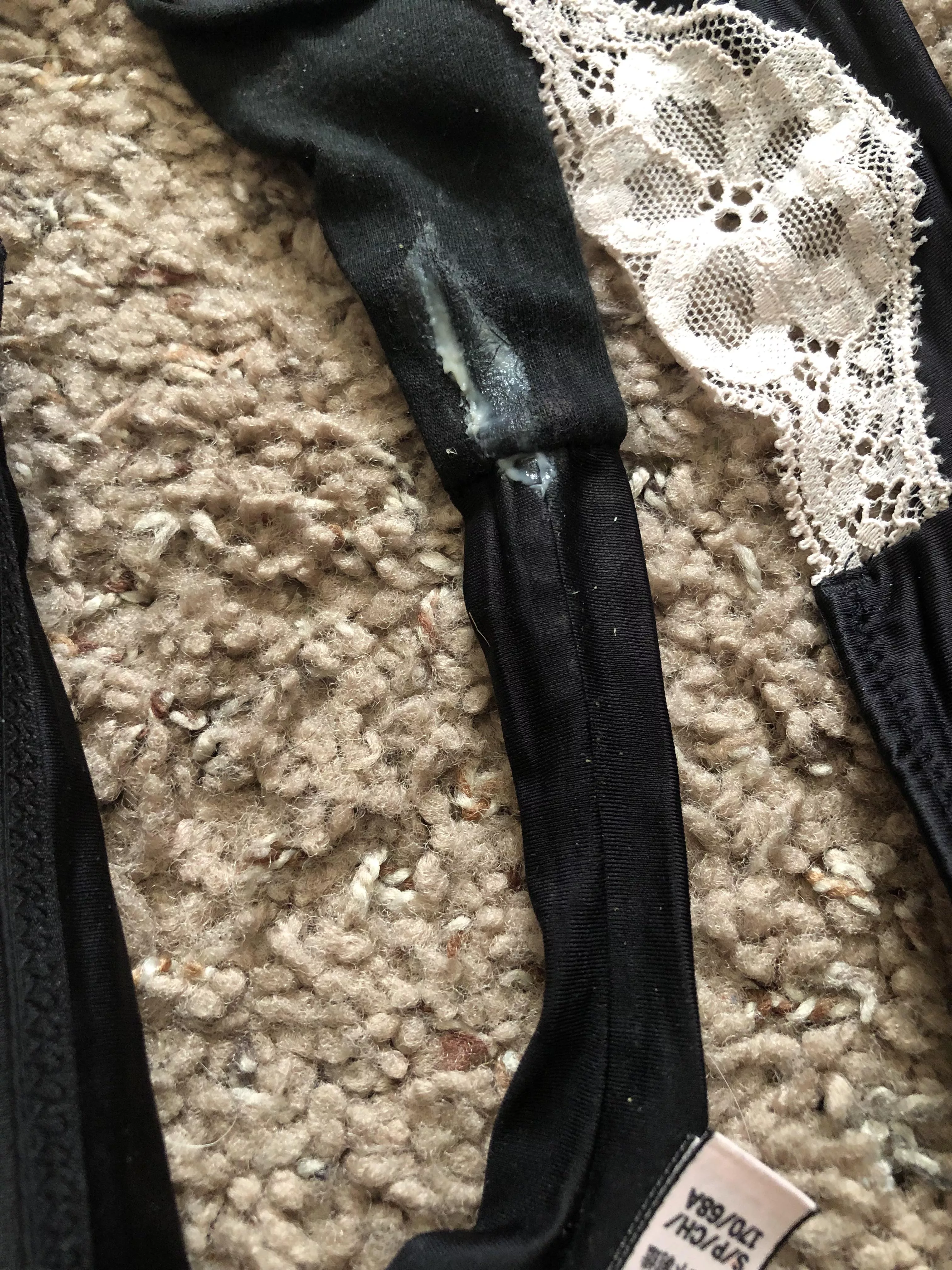 There’s just something about a black thong…. 😉😋