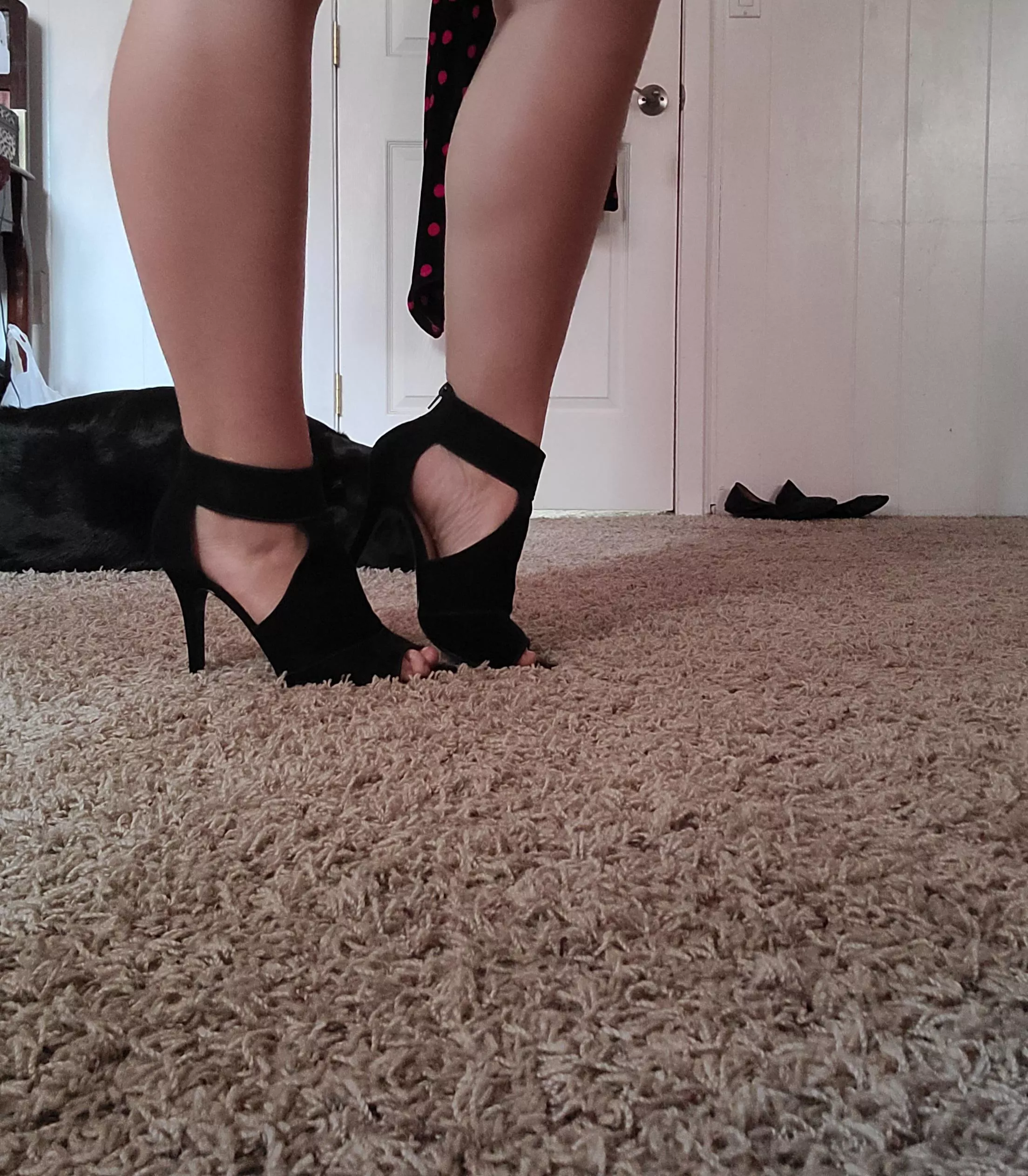 These heels make me feel amazing!