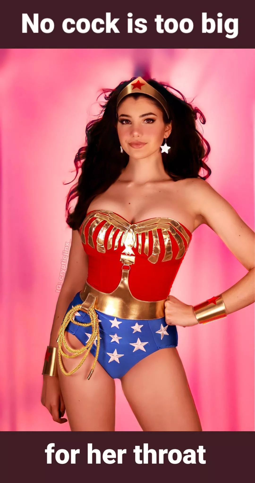 They don't call her Wonder Woman for nothing!