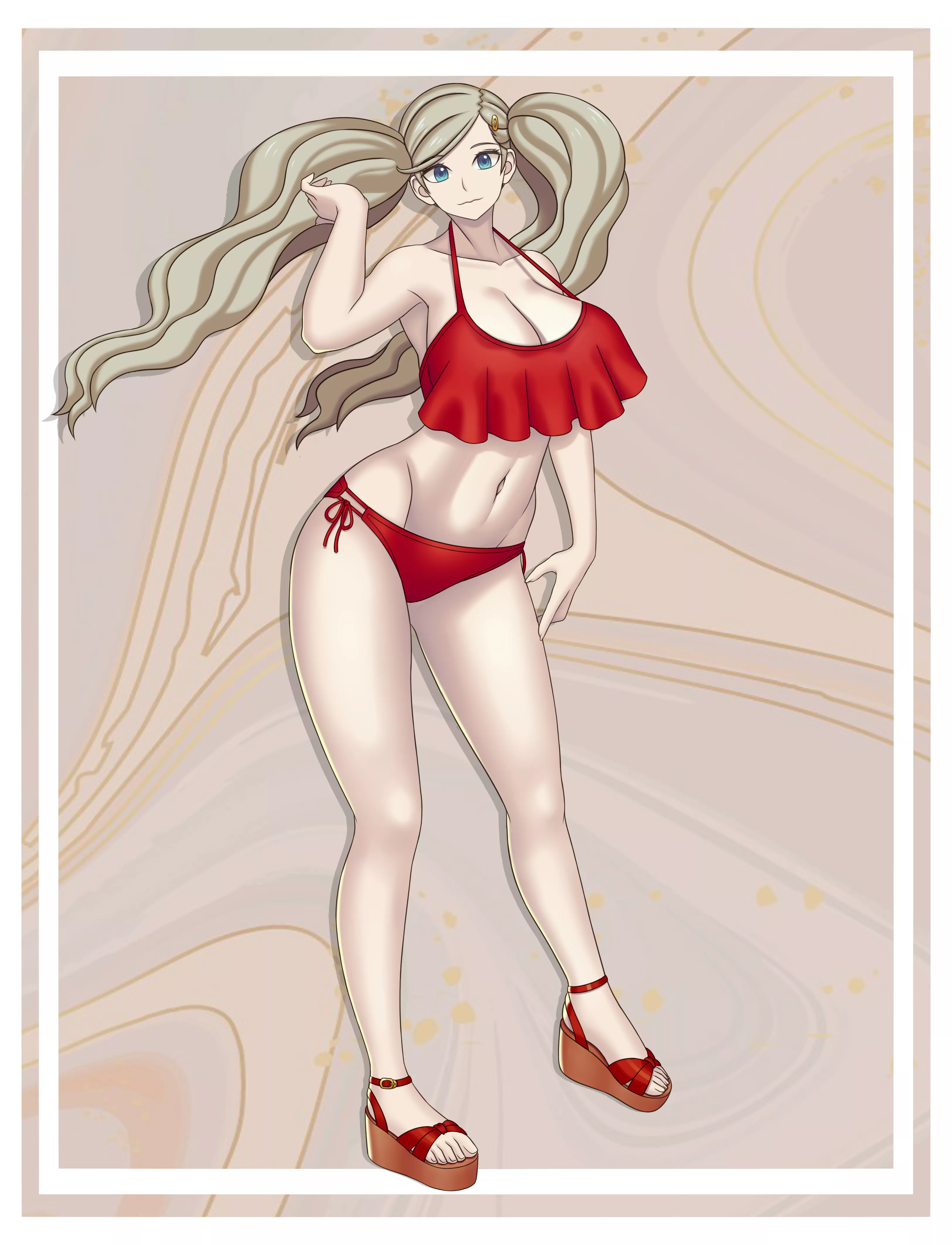 Thicc Ann in a Bikini (MiximReinart)