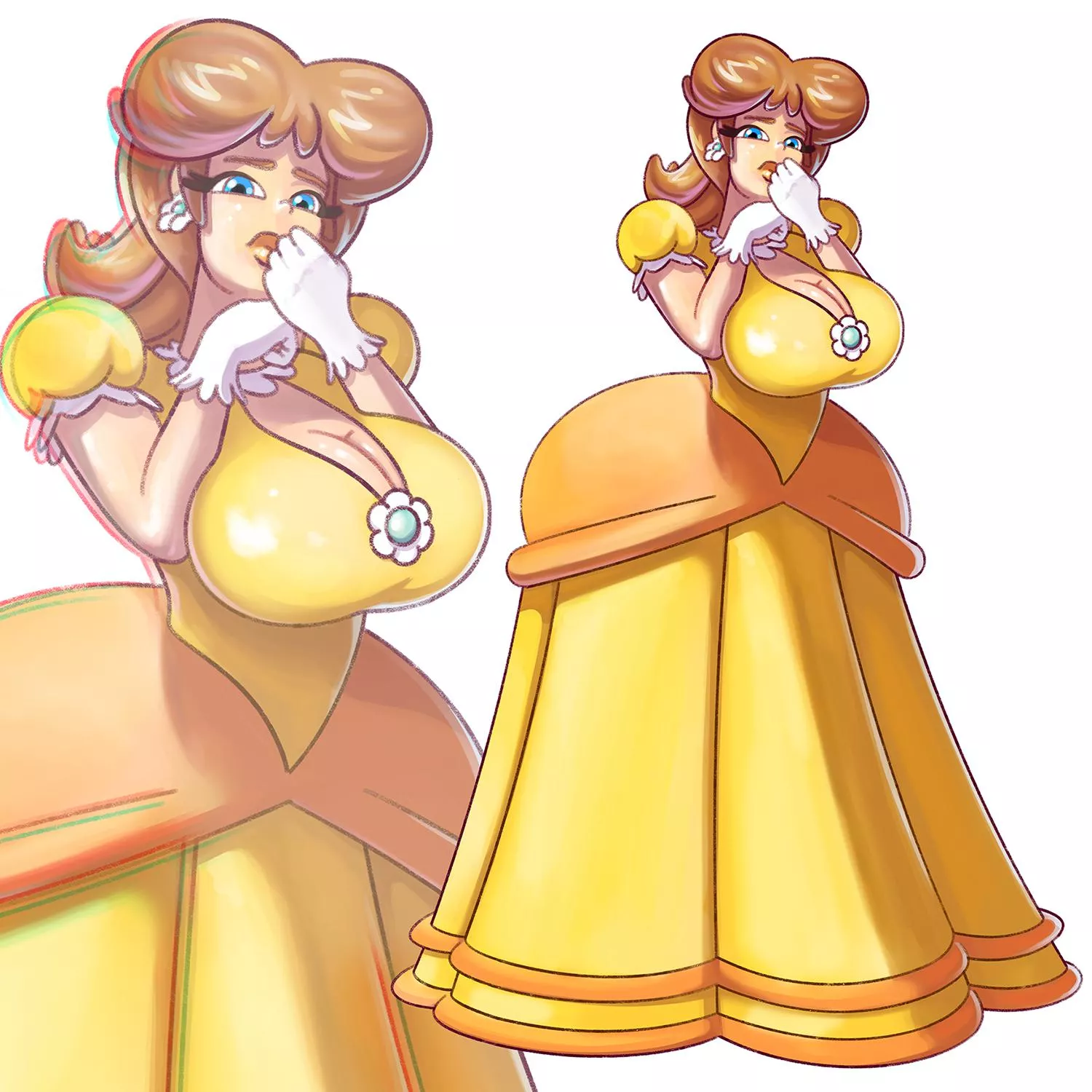 Thicc Princess Daisy.