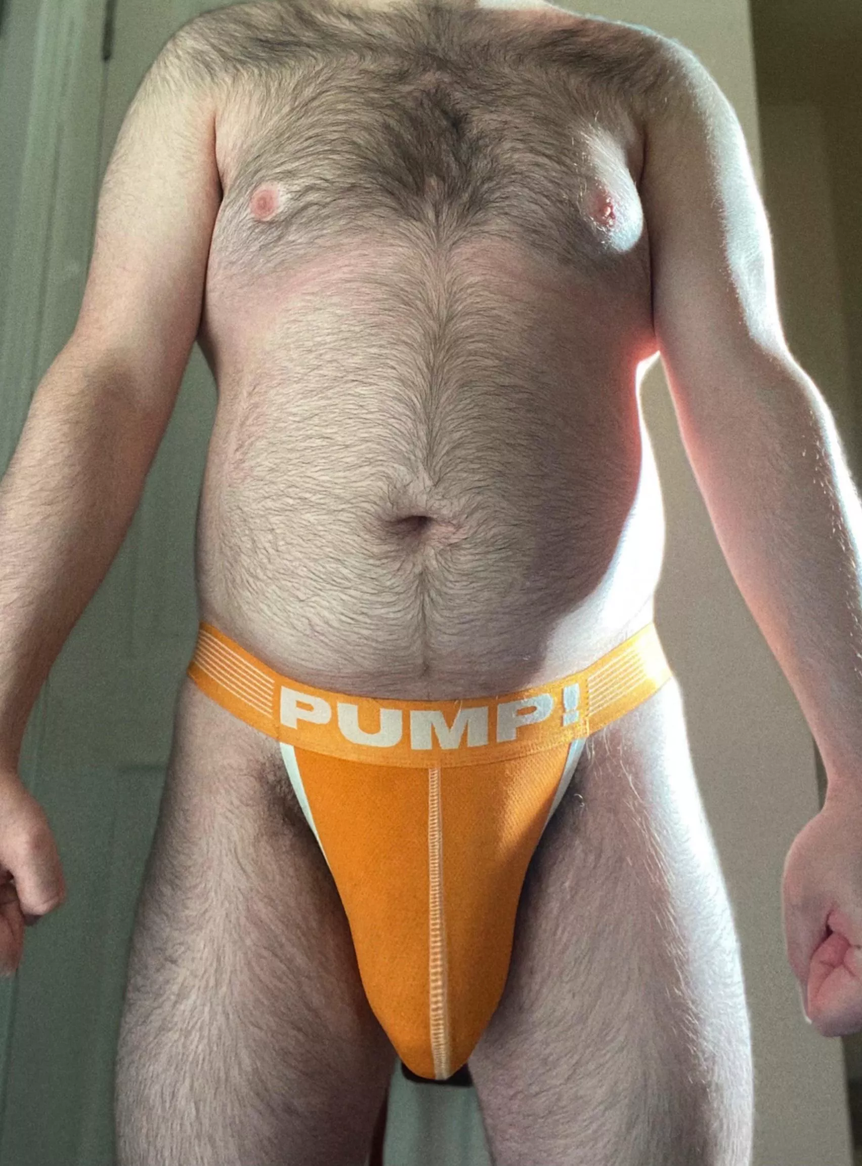 Thick and furry. Wanna come pull it out?