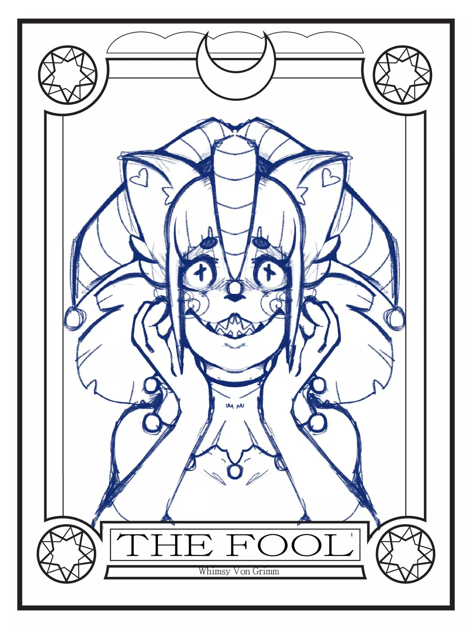 Thinking of making a furry themed tarot deck, what do yâ€™all think? (Twitter: @VonWhimsy)