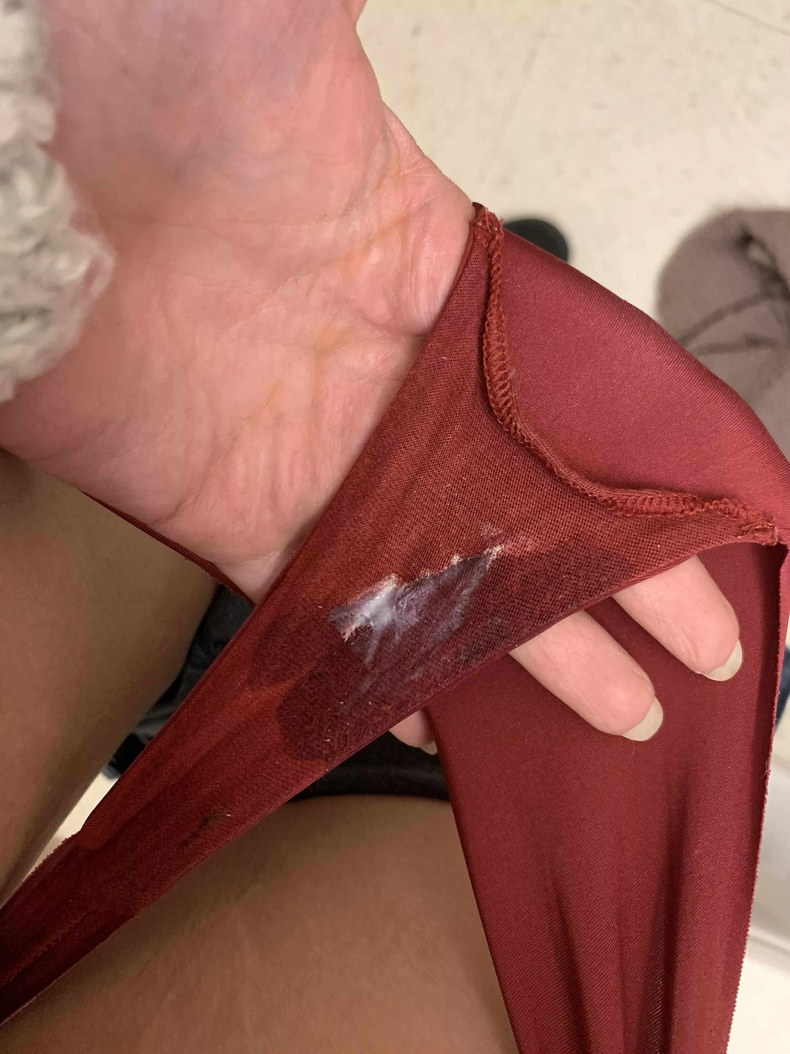 Thinking of redditors looking at my panties while I was at work today ðŸ˜…