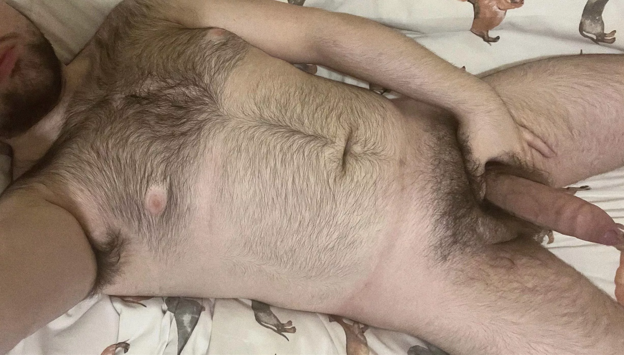 This hairy cock could use some attention.