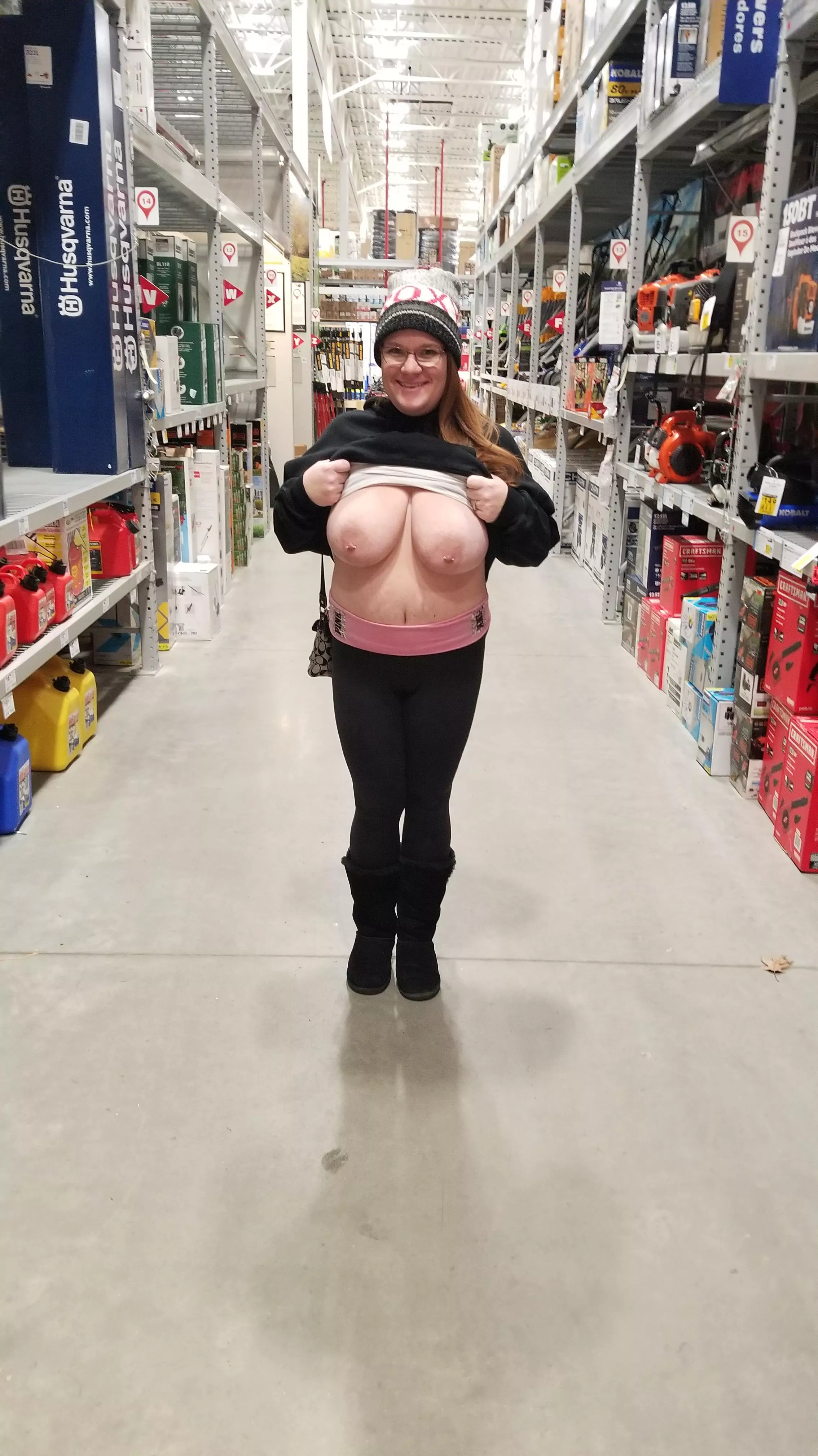 This is how I get projects done around the house [F]lashing at Lowes.