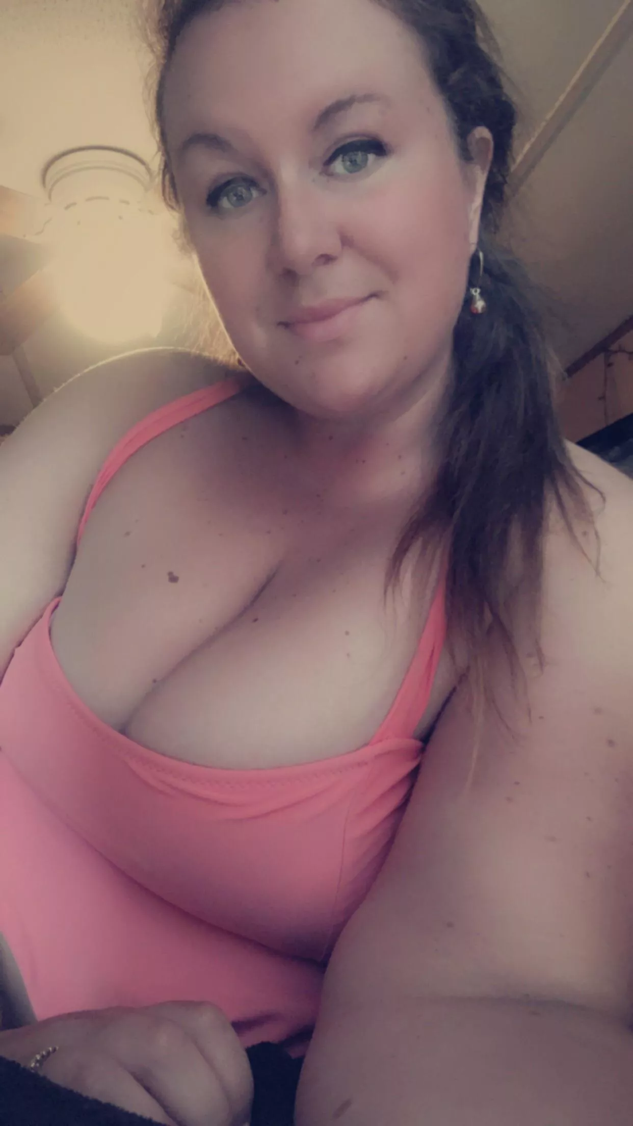 This top is barely big enough to hold in these tits. ðŸ¤ª