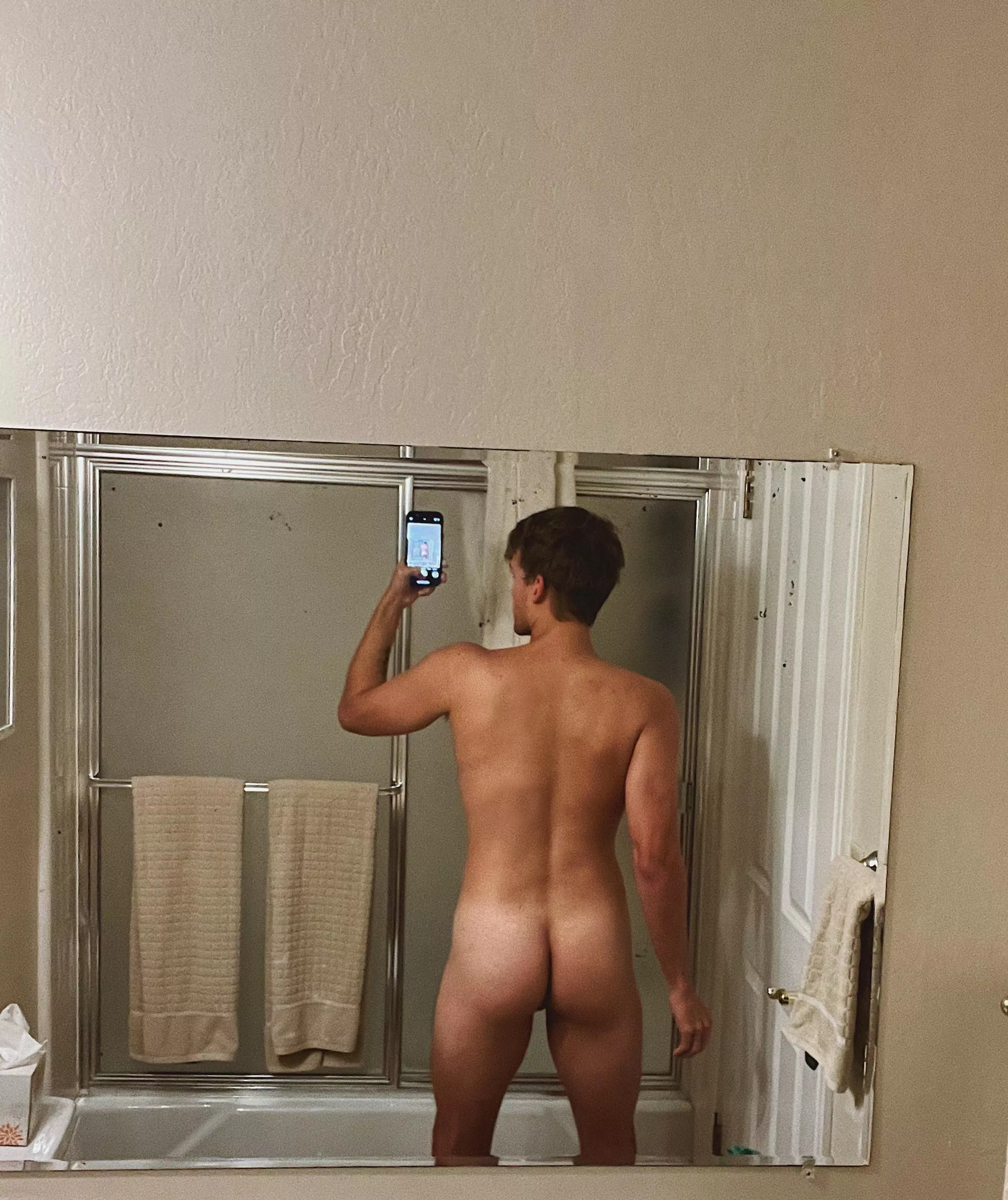 Thought I looked good from behind here