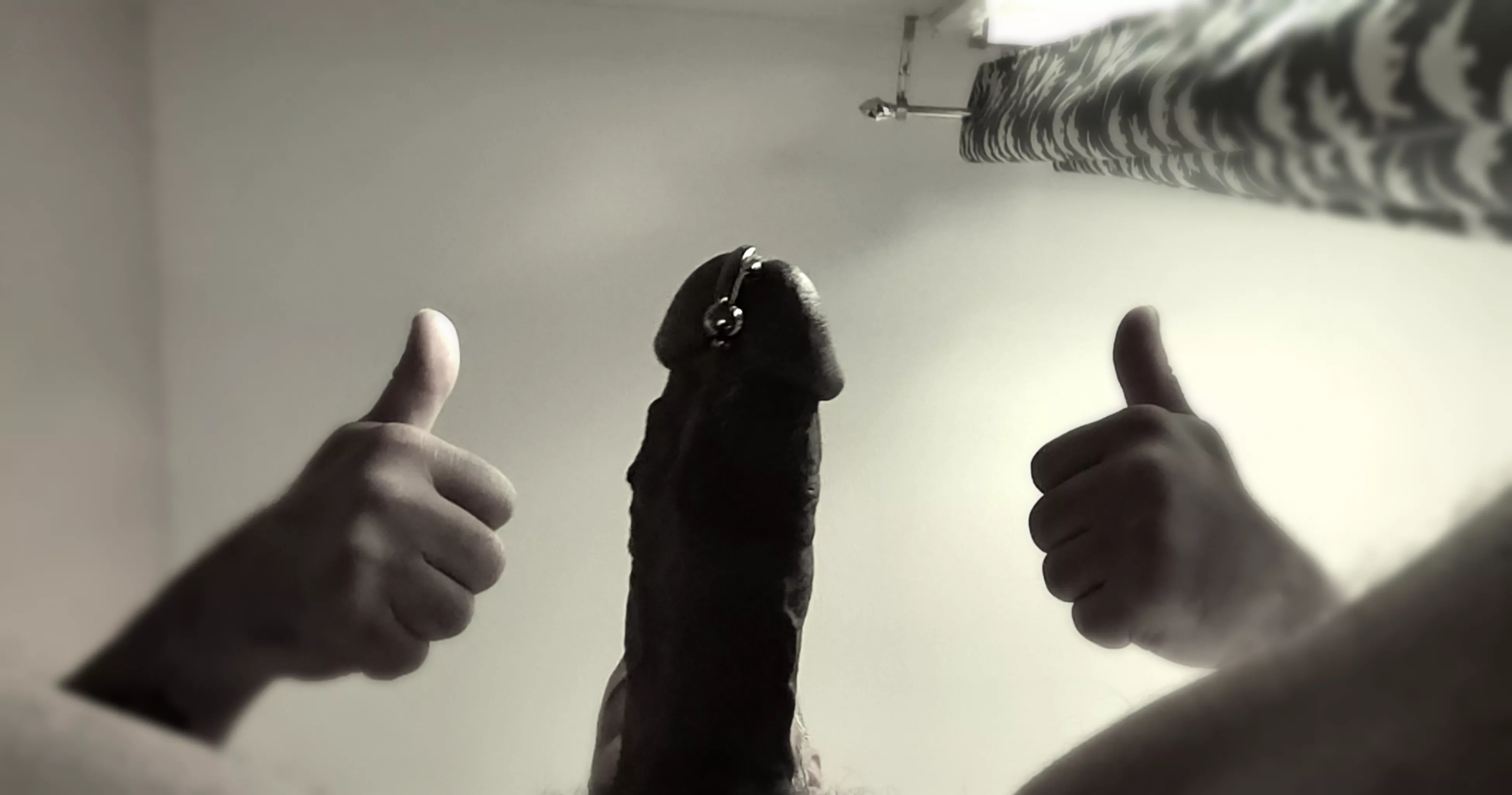 Thumbs up for peen