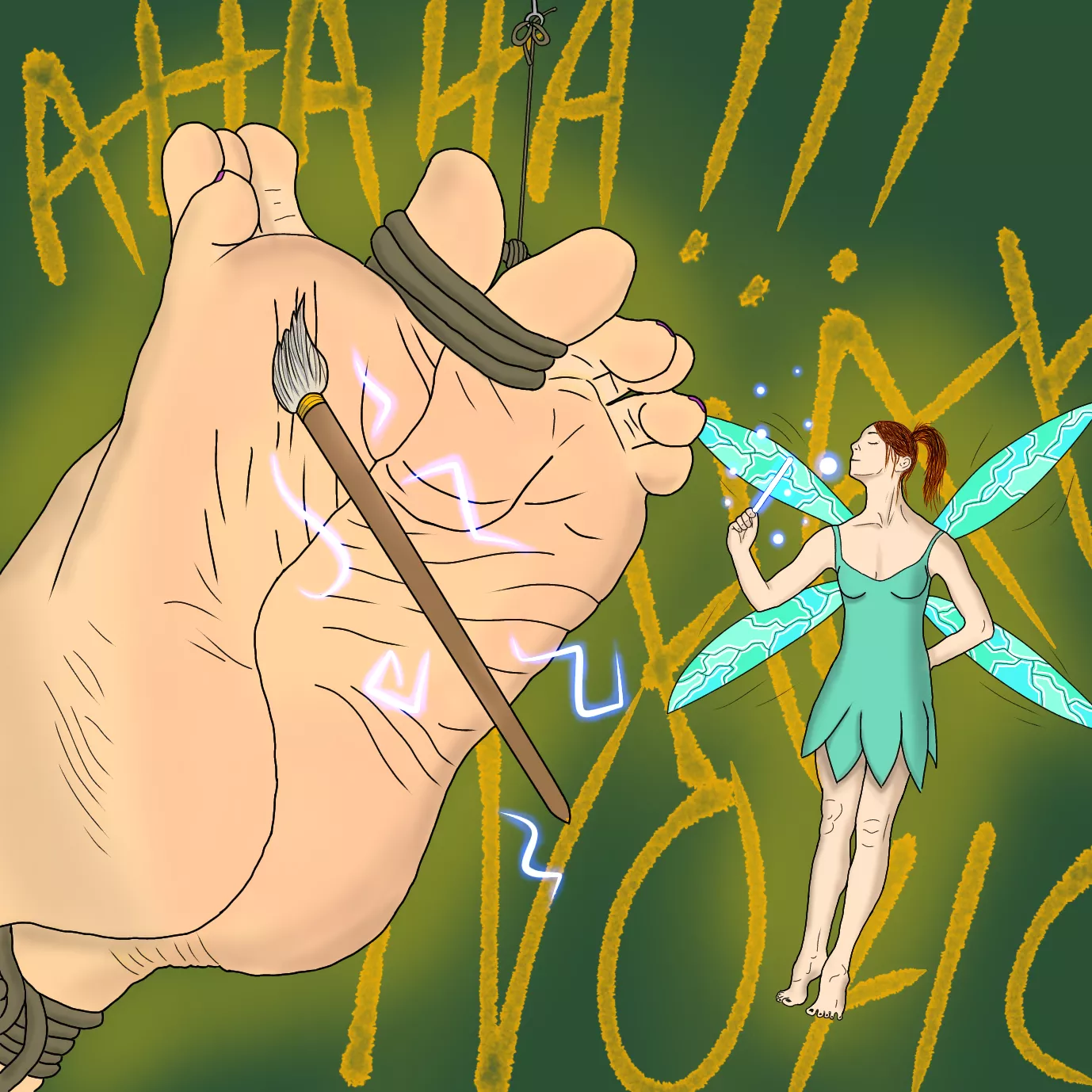 Tickled by the fairy