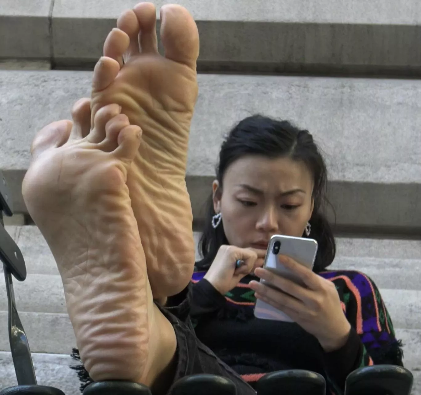 TICKLED lush Chinese soles