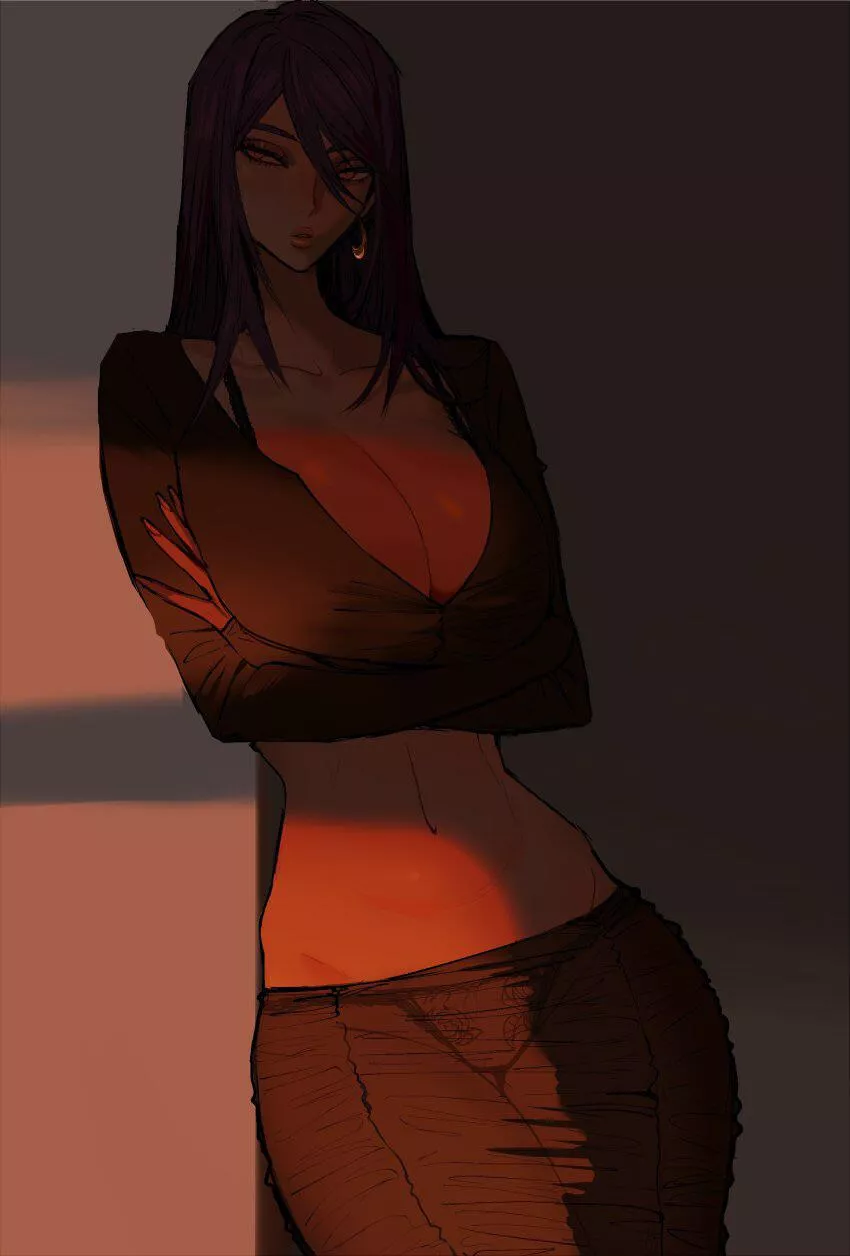 Tiddies In The Sunset (ennuigirl)