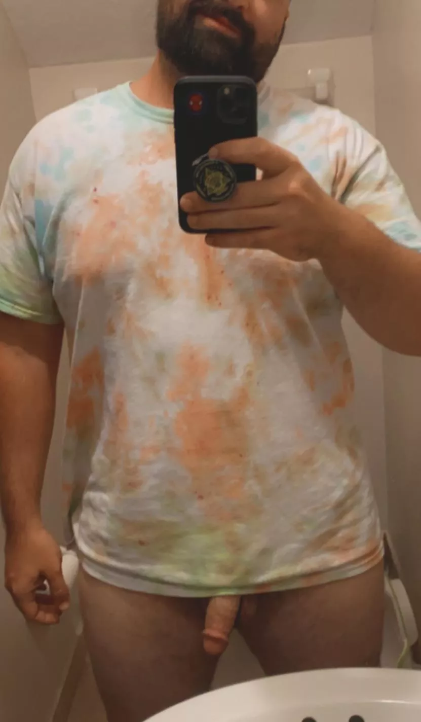 Tie dye and cock 😏