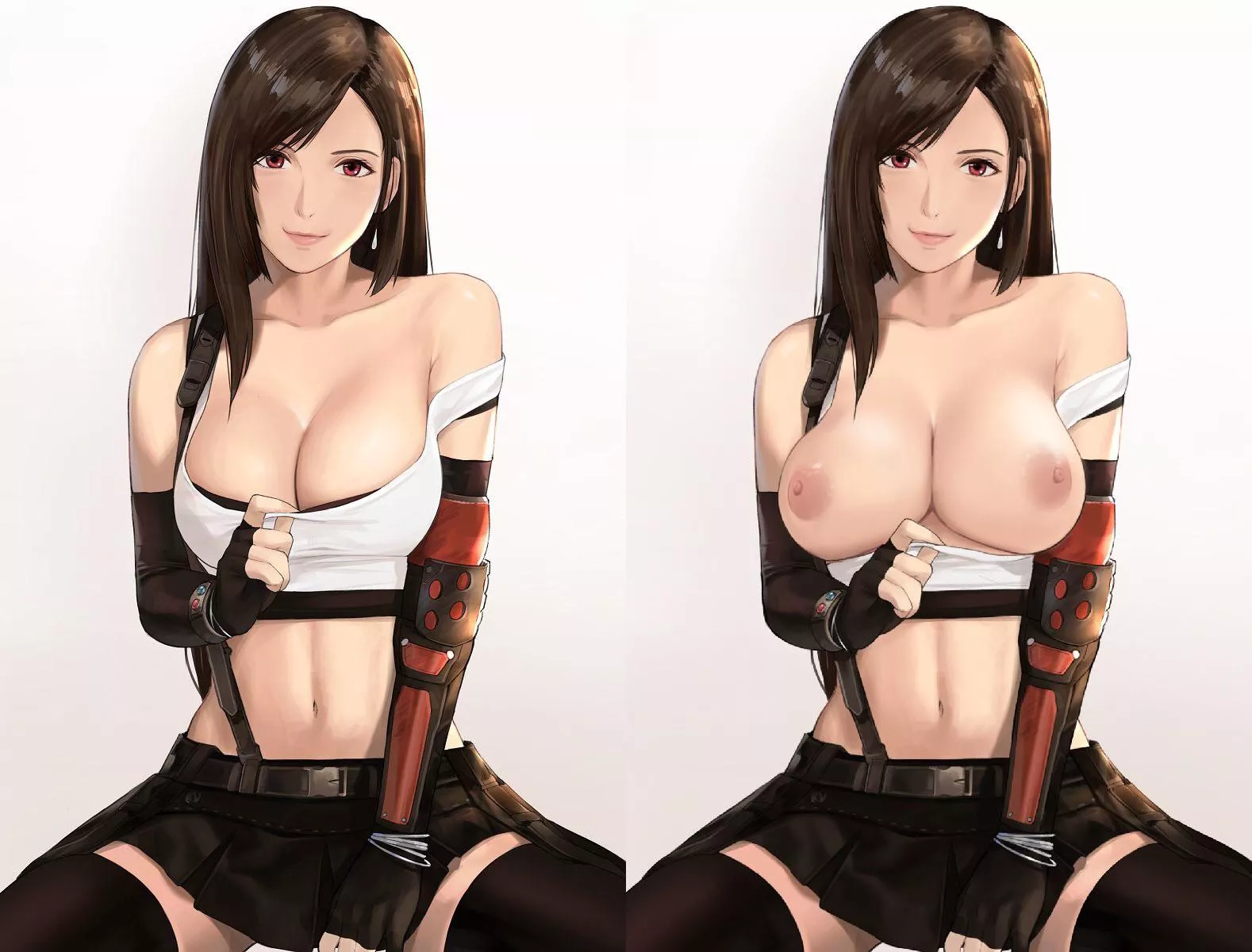 Tifa flashing her tits (J@CK) [Final Fantasy]