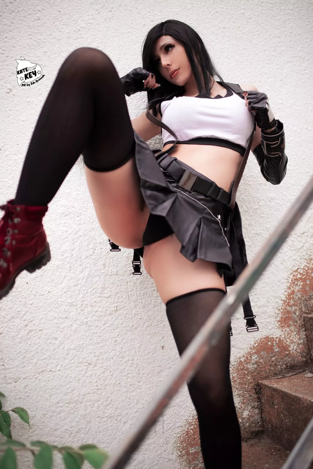 Tifa Lockhart best view! cosplay by Kate Key