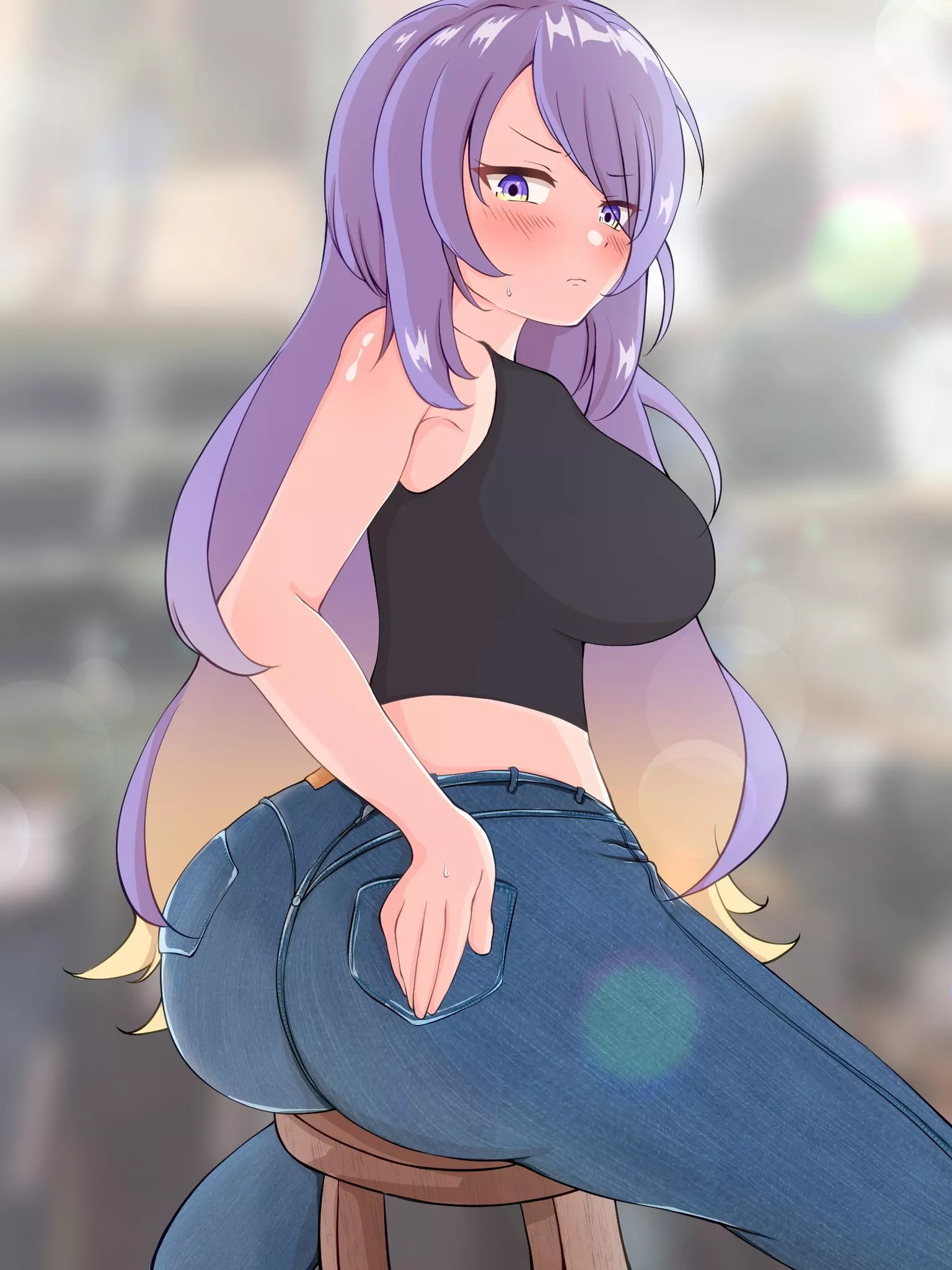 Tight jeans ðŸ‘– (@suica_koubou)