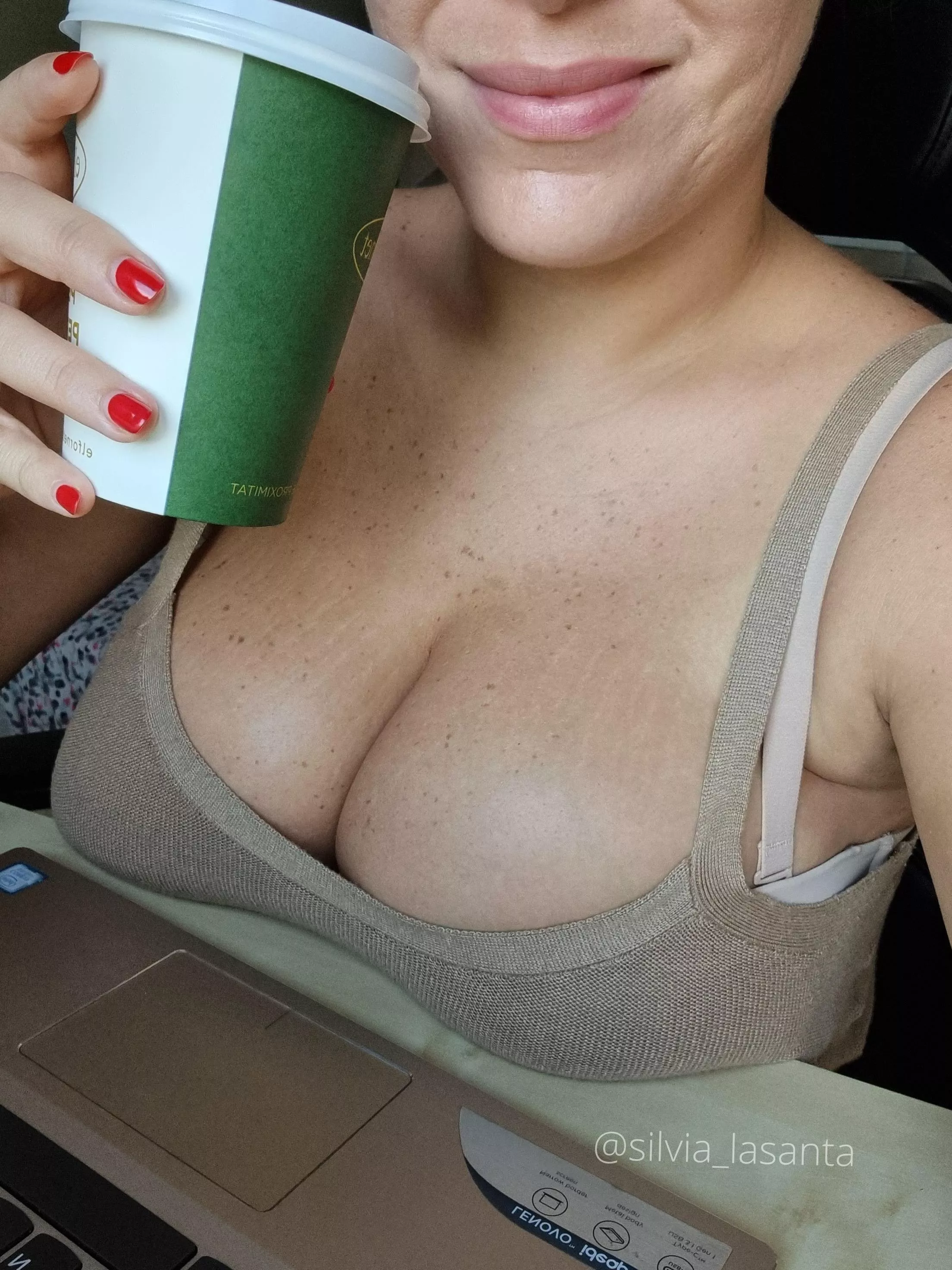 Titty Tuesday at the office 😏