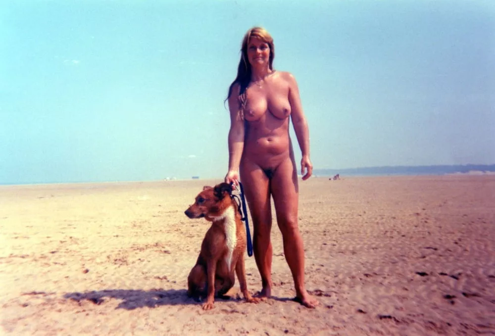 To walk the dog between city streets and the nude beach, which one is beneficial for you as well?