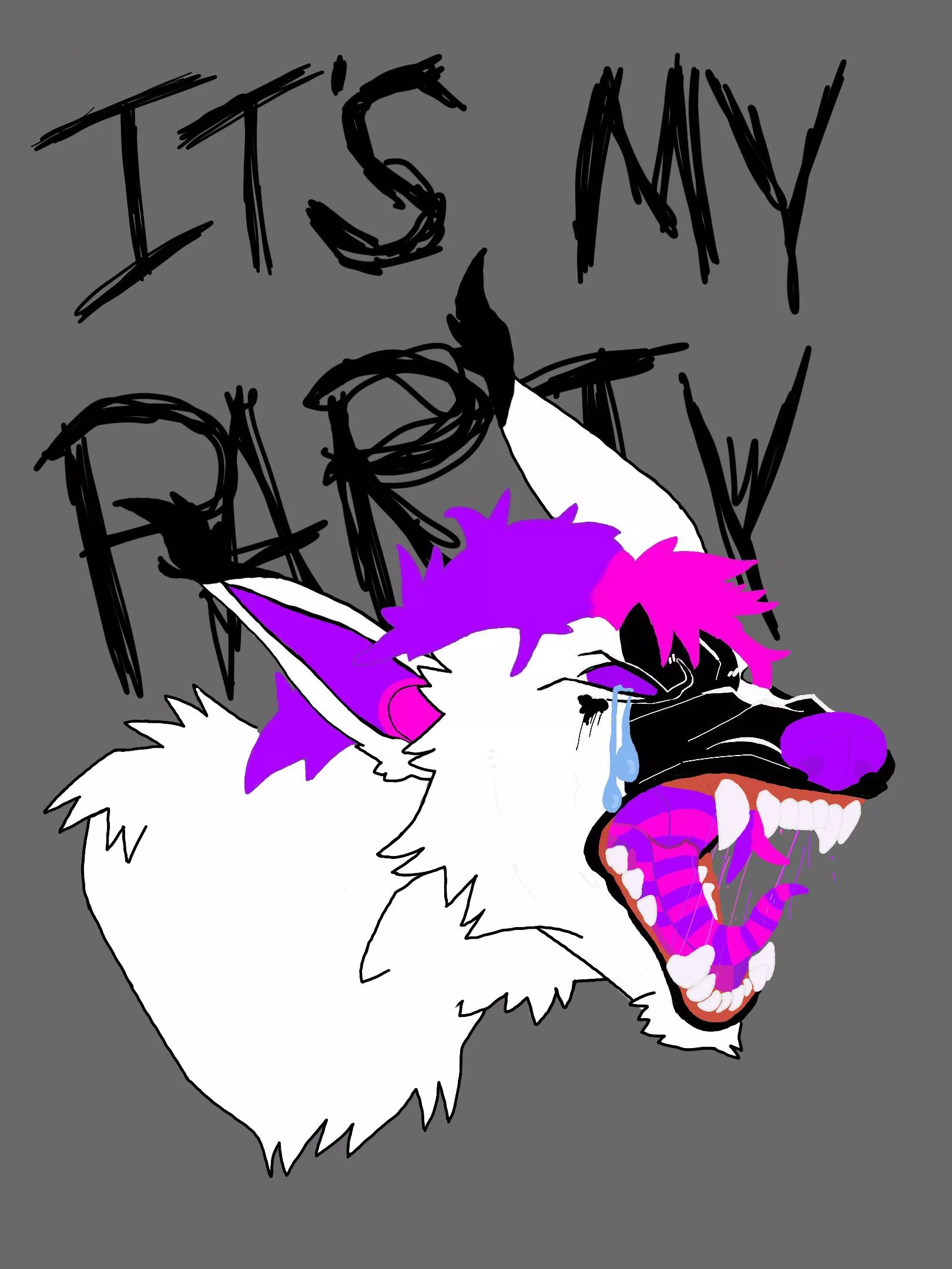 Today’s my birthday and my sister ruined my day! So here’s some vent art I did of Daemyera! Base by Raphaelion, edit by me.