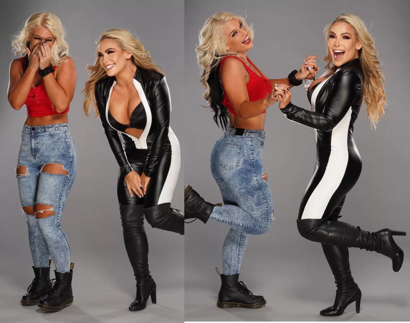 Toni Storm and Natalya