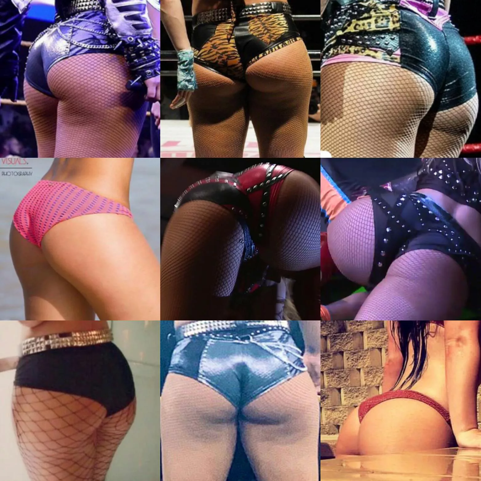 Toni Storm Booty CollageðŸ‘ðŸ’¦ðŸ¤¤