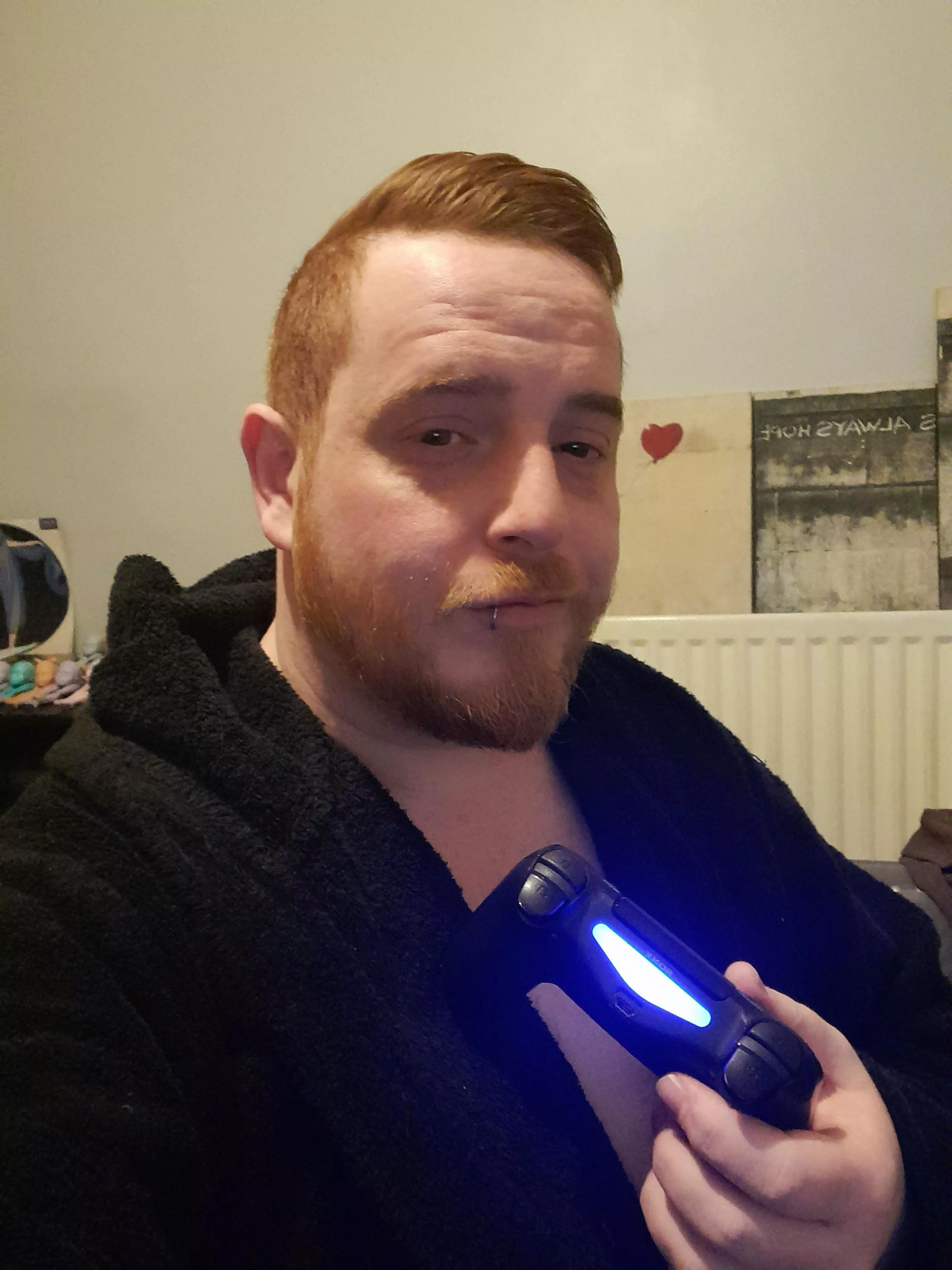 Too cold to be productive so it's sofa, bathrobe and playstation night