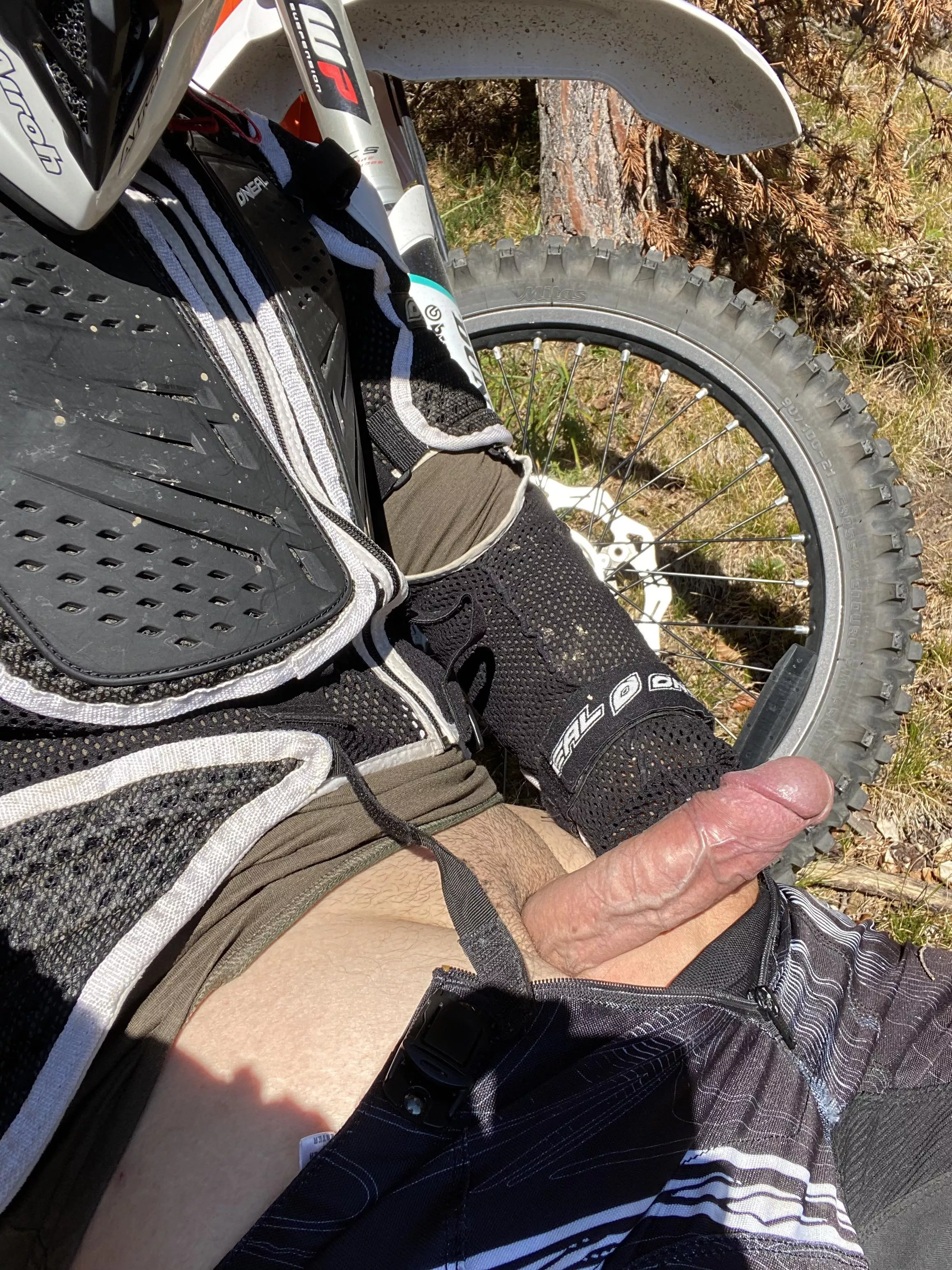 Took a break while riding - join me in the wood ðŸ†?