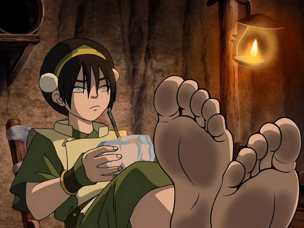 Toph Beifong’s dirty soles [Avatar the Last Airbender] (Nanju)