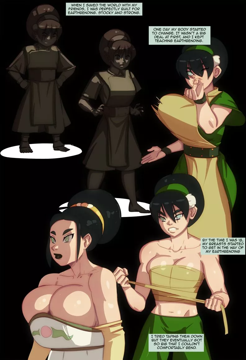 Toph growing up (Morganagod)