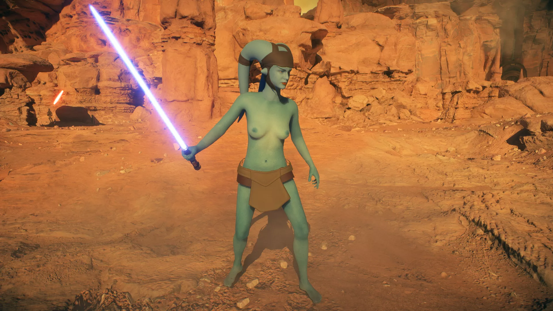 Topless Aayla Secura (batzofhell)