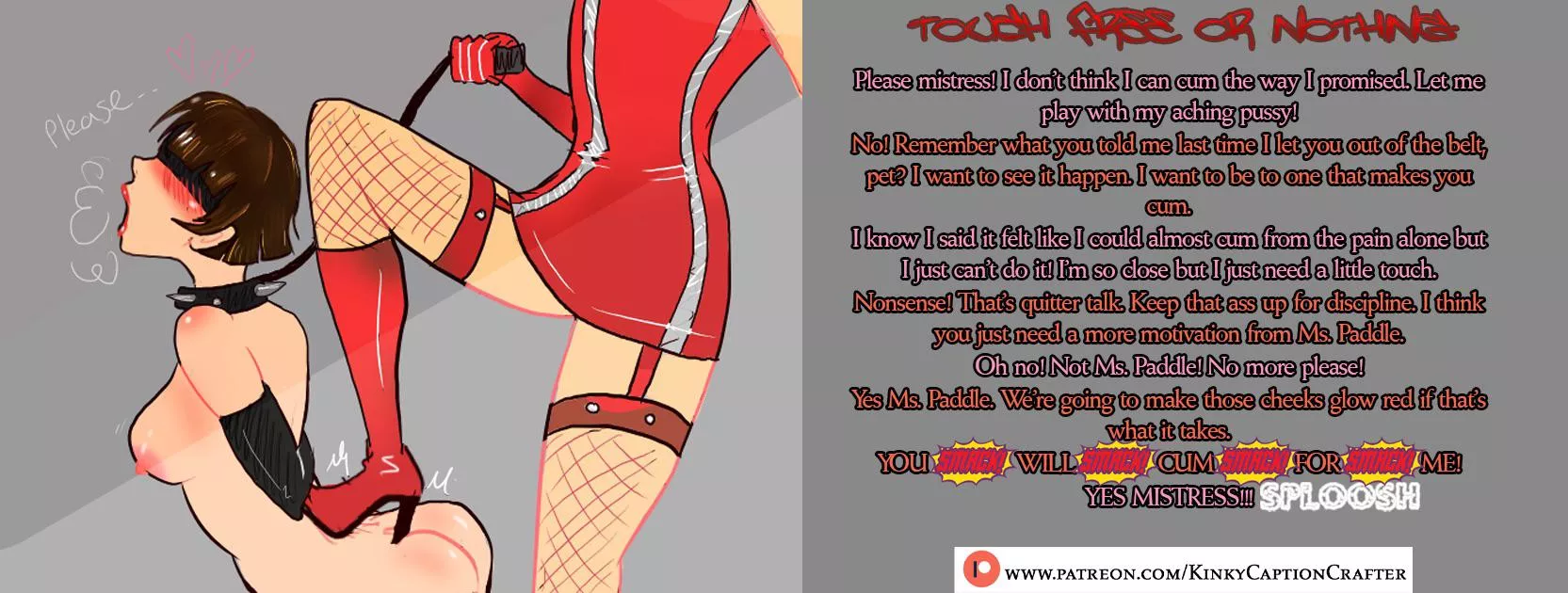 Touch Free or Nothing [lezdom][femdom][BDSM]