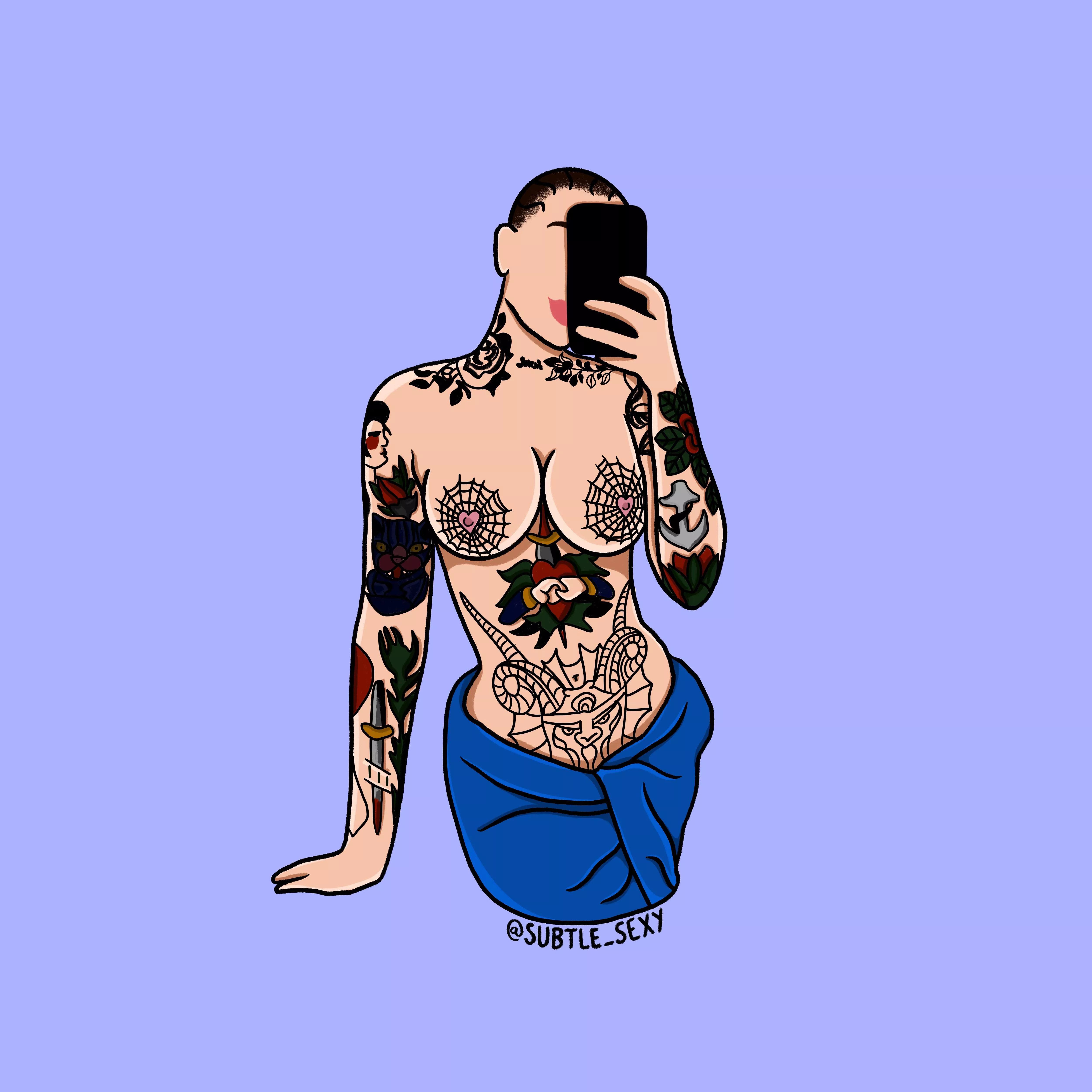 towel & tattoos / by me