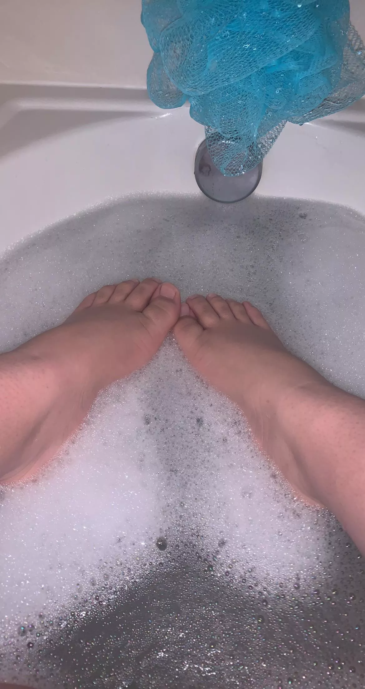 Trans girl feet (;