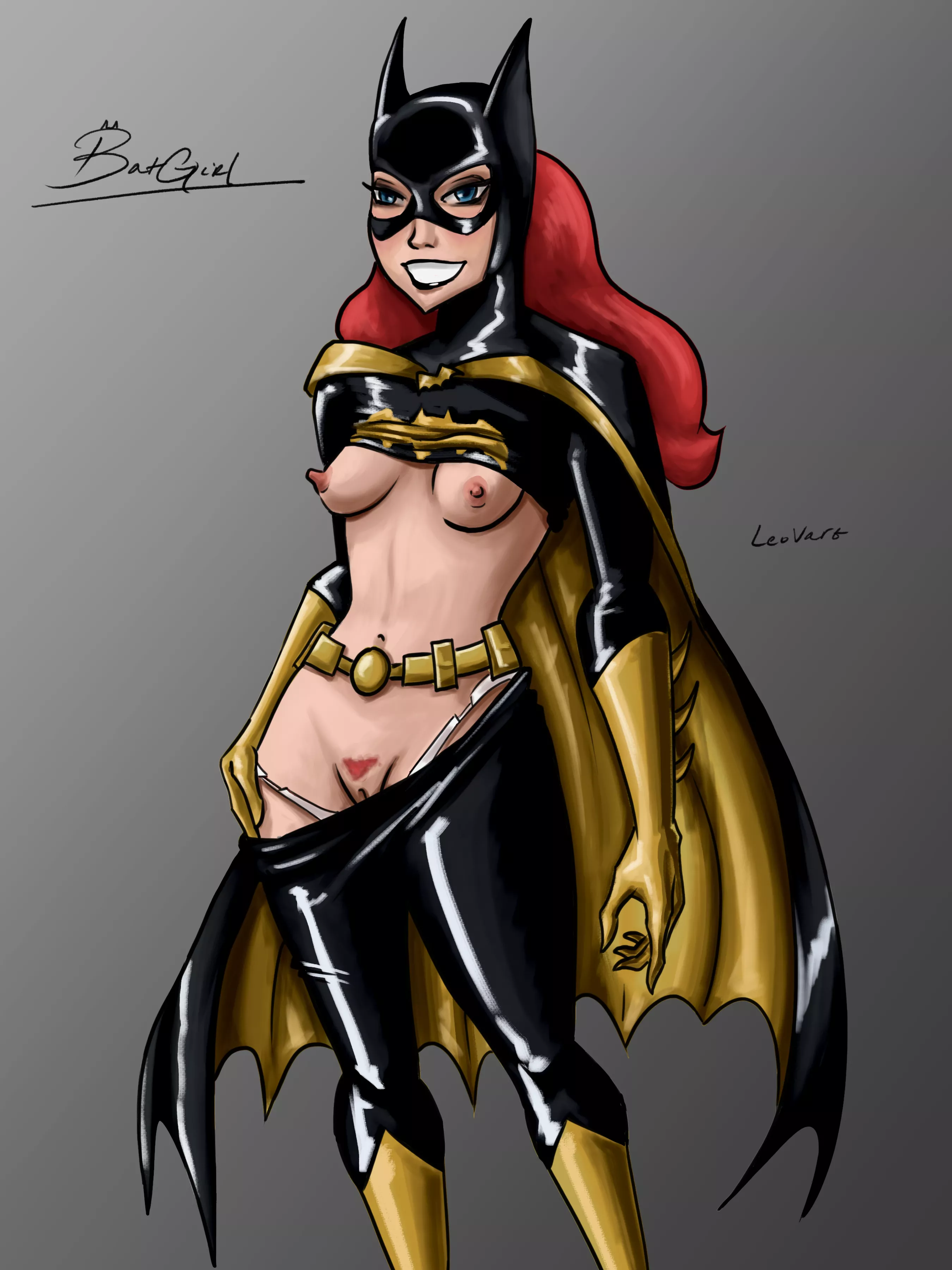 Tried doing some Bruce Tim style of Batgirl. OC (LeoVart66) Email leovart66@gmail.com for commissions.