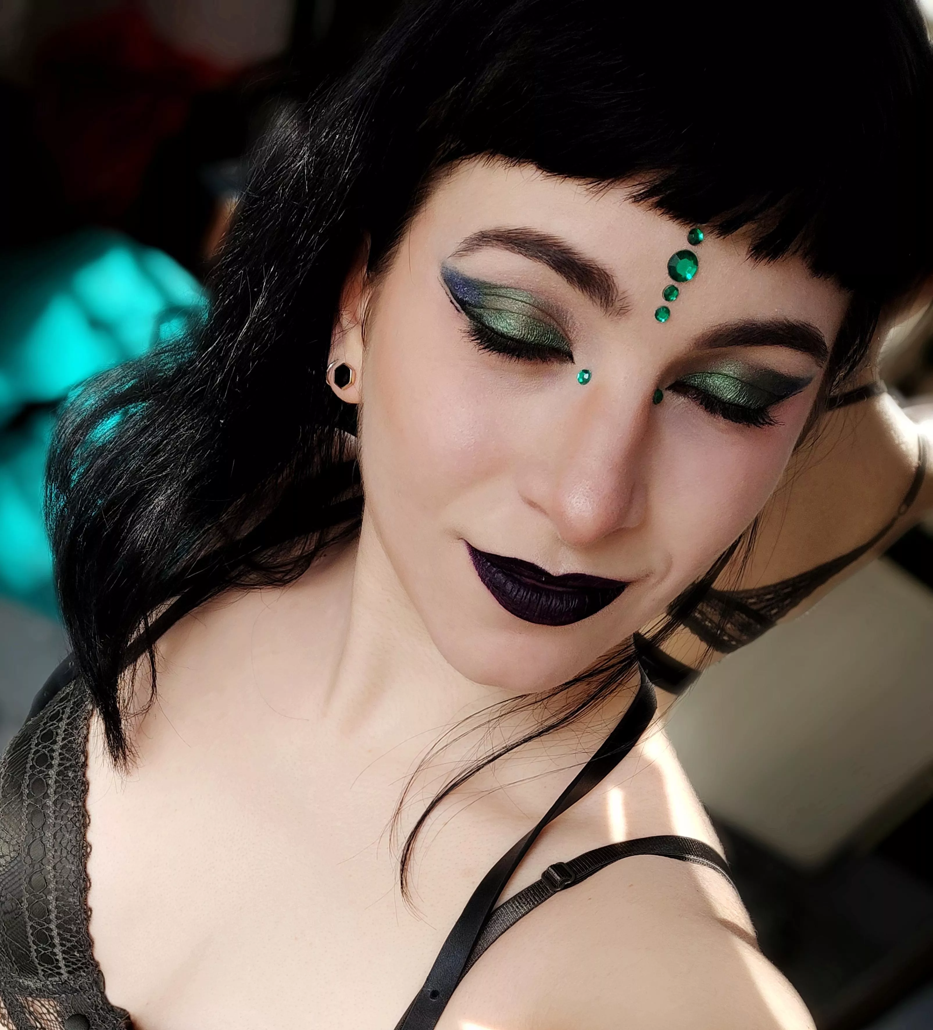 Tried out some colour for St. Patrick's Day 💚