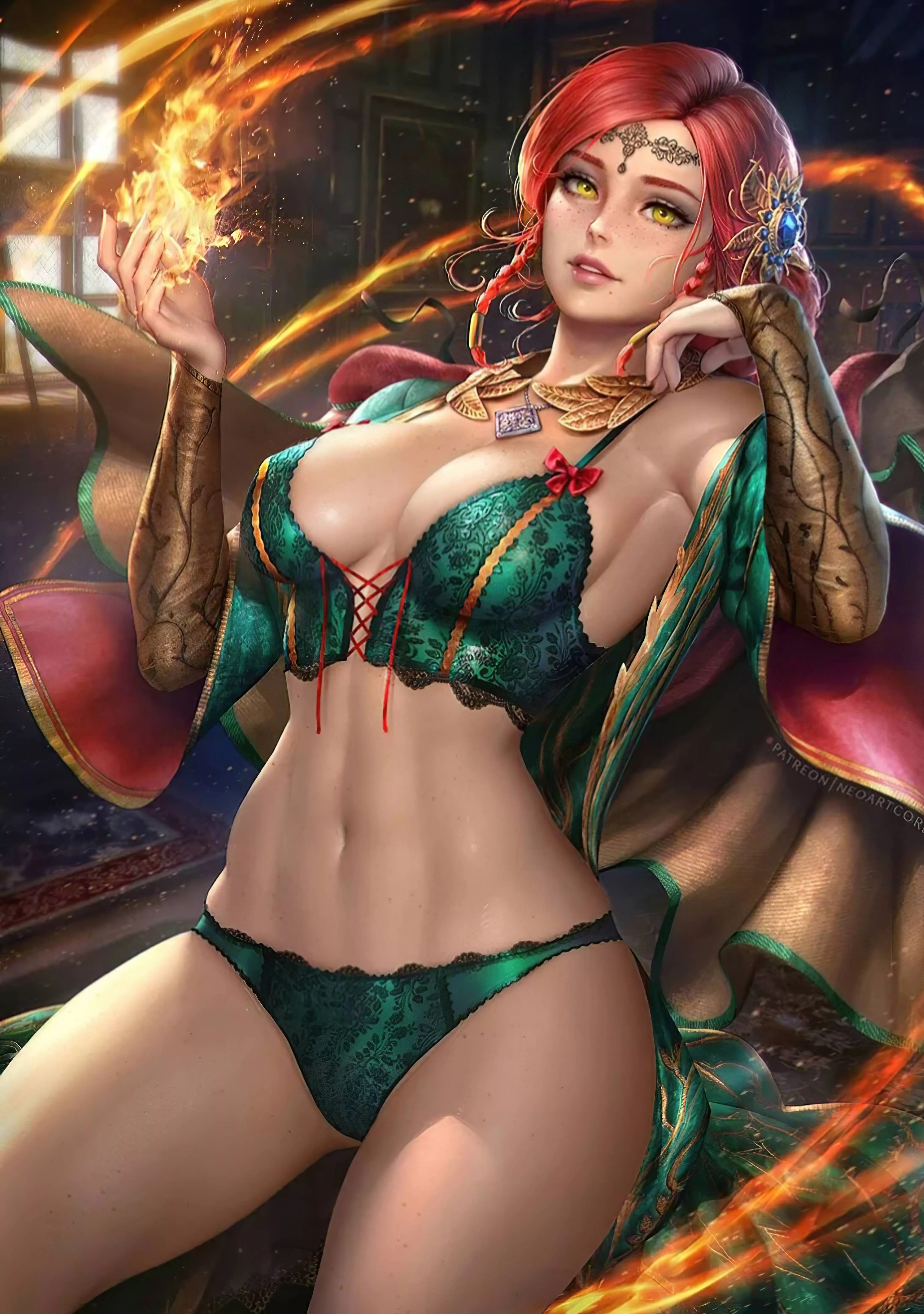 Triss Merigold - (The Witcher) - [NeoArtCorE]