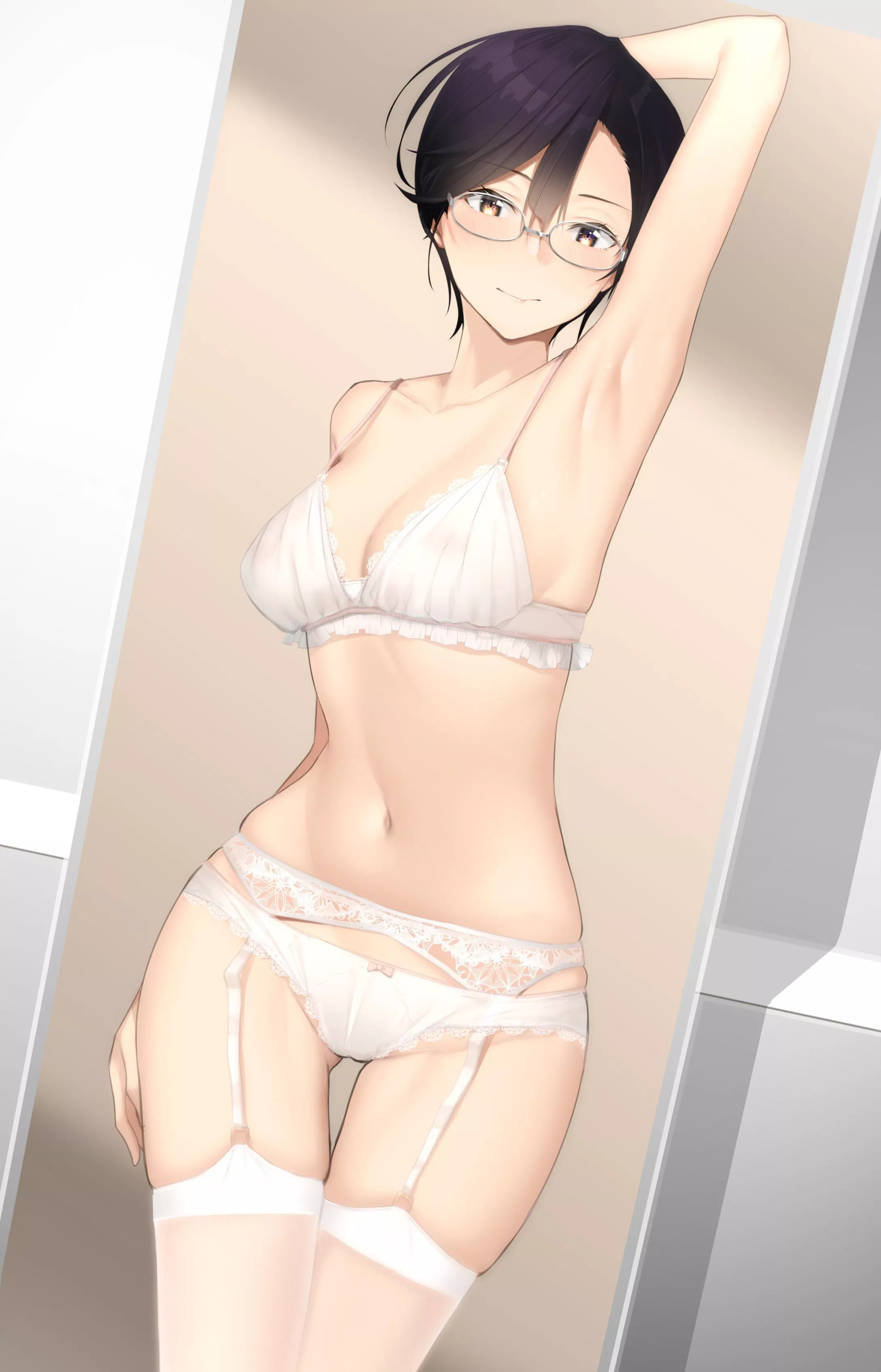 Trying lingerie [Original]