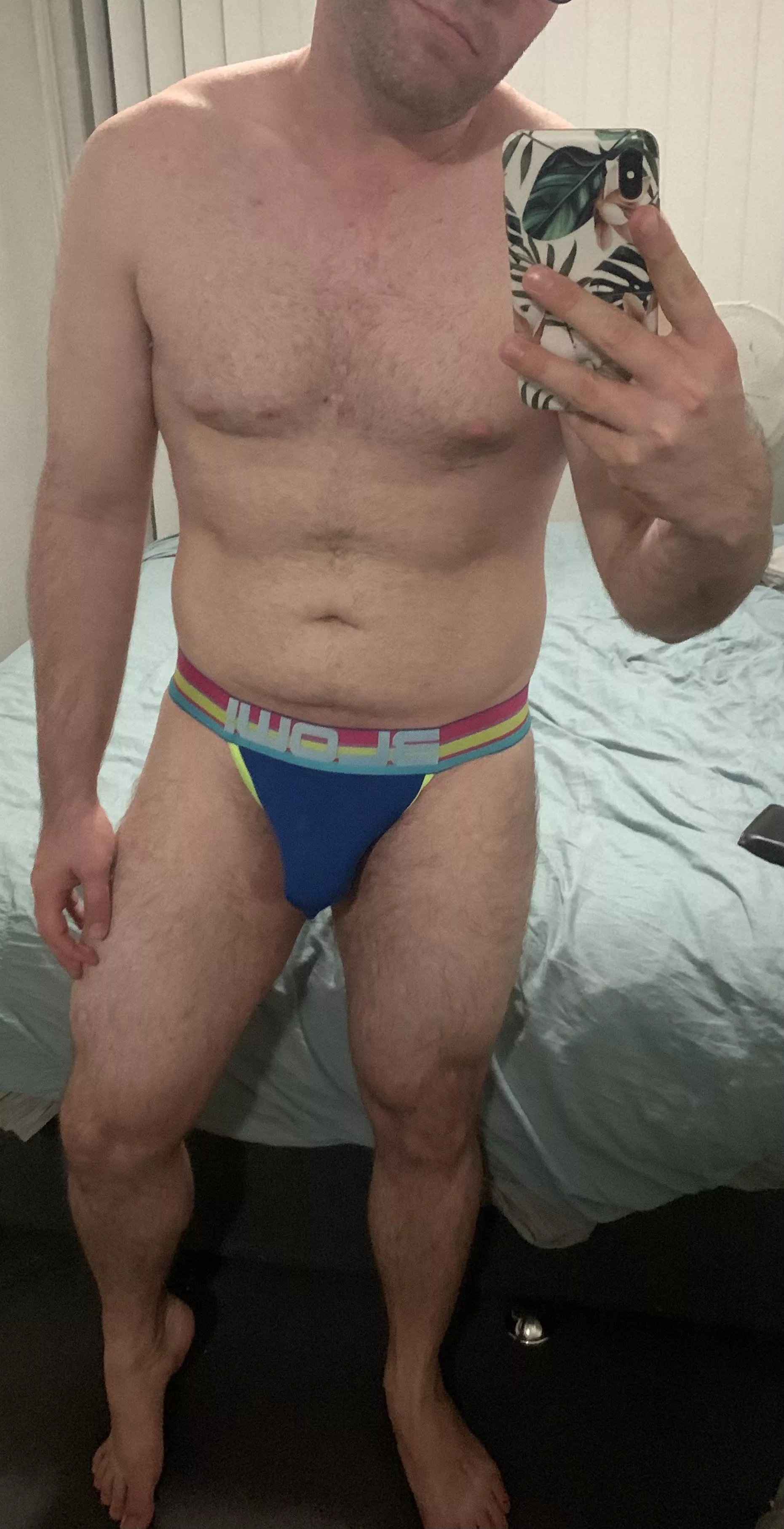 Trying the new jock. What do you think?