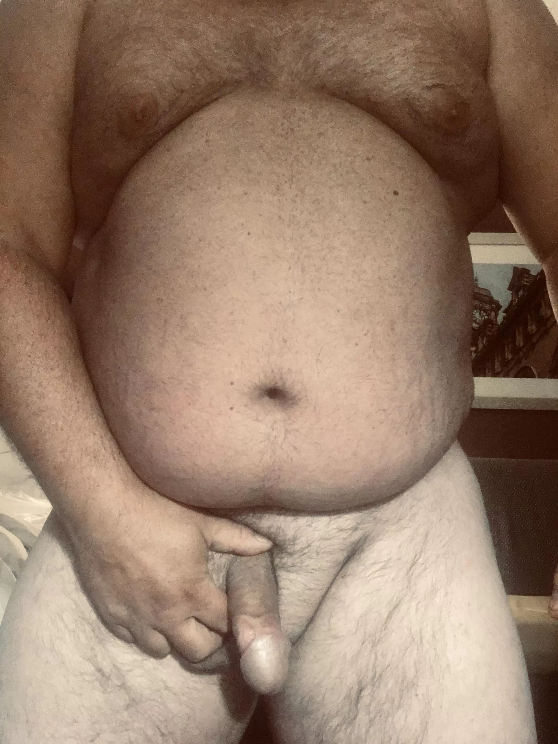 Trying to be chubby and sexy!