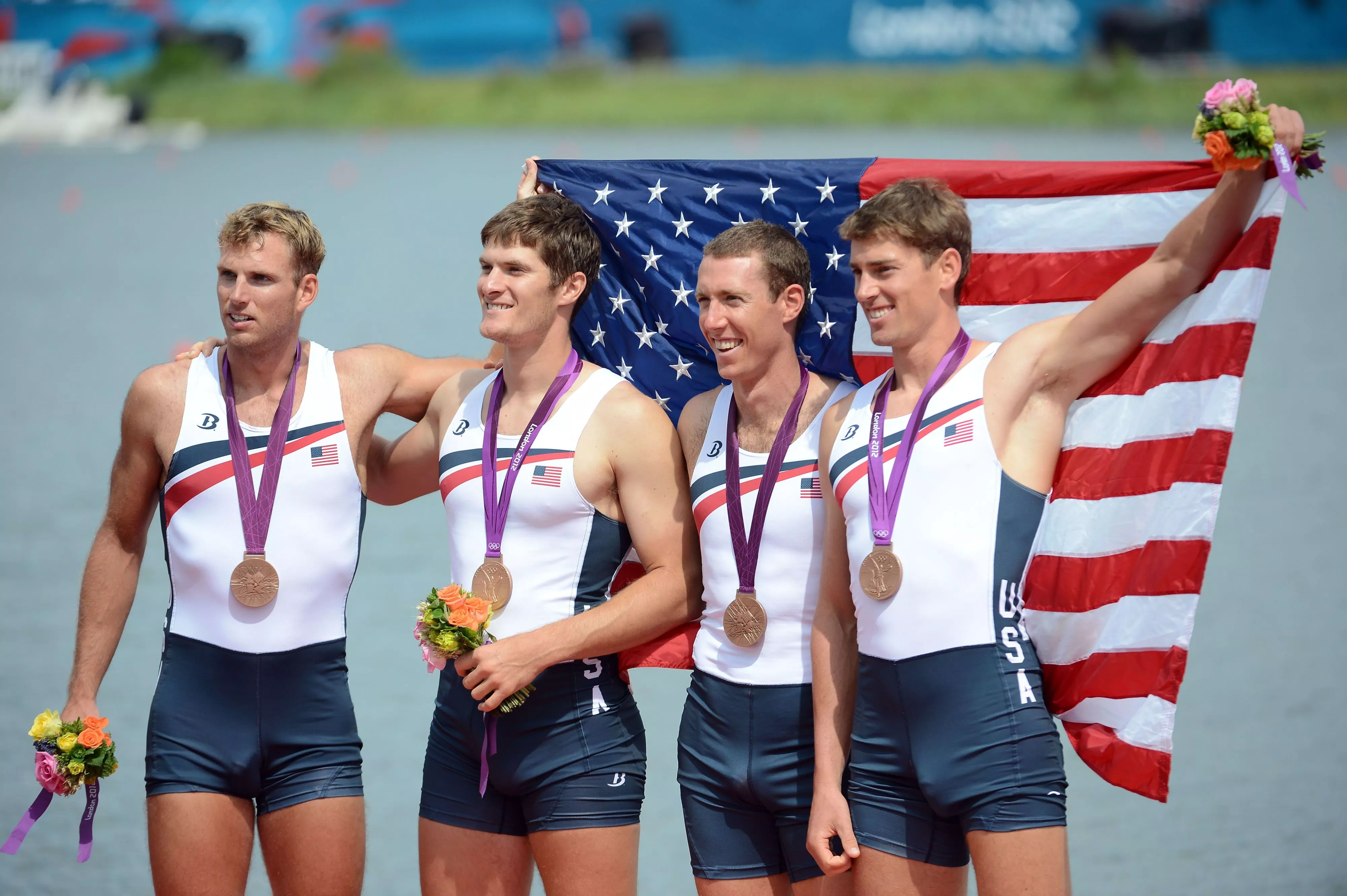 USA 2012 Olympics men rowing team