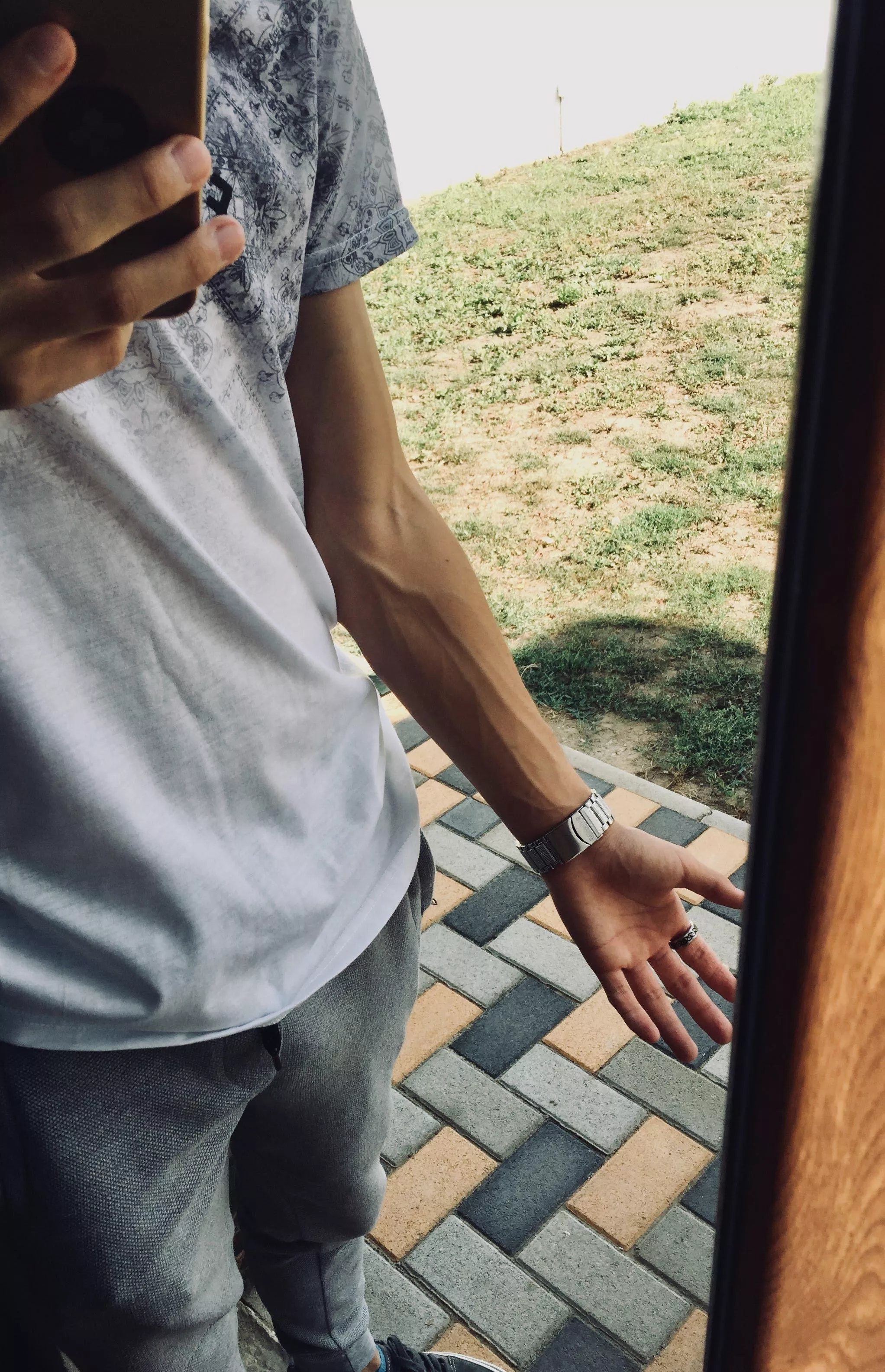 Veiny forearms :)