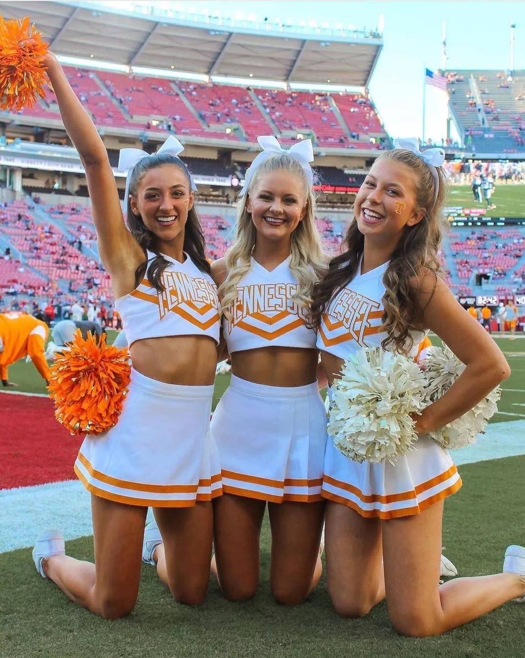 Vol cheerleaders on their knees....need I say more? Who gets your vote??