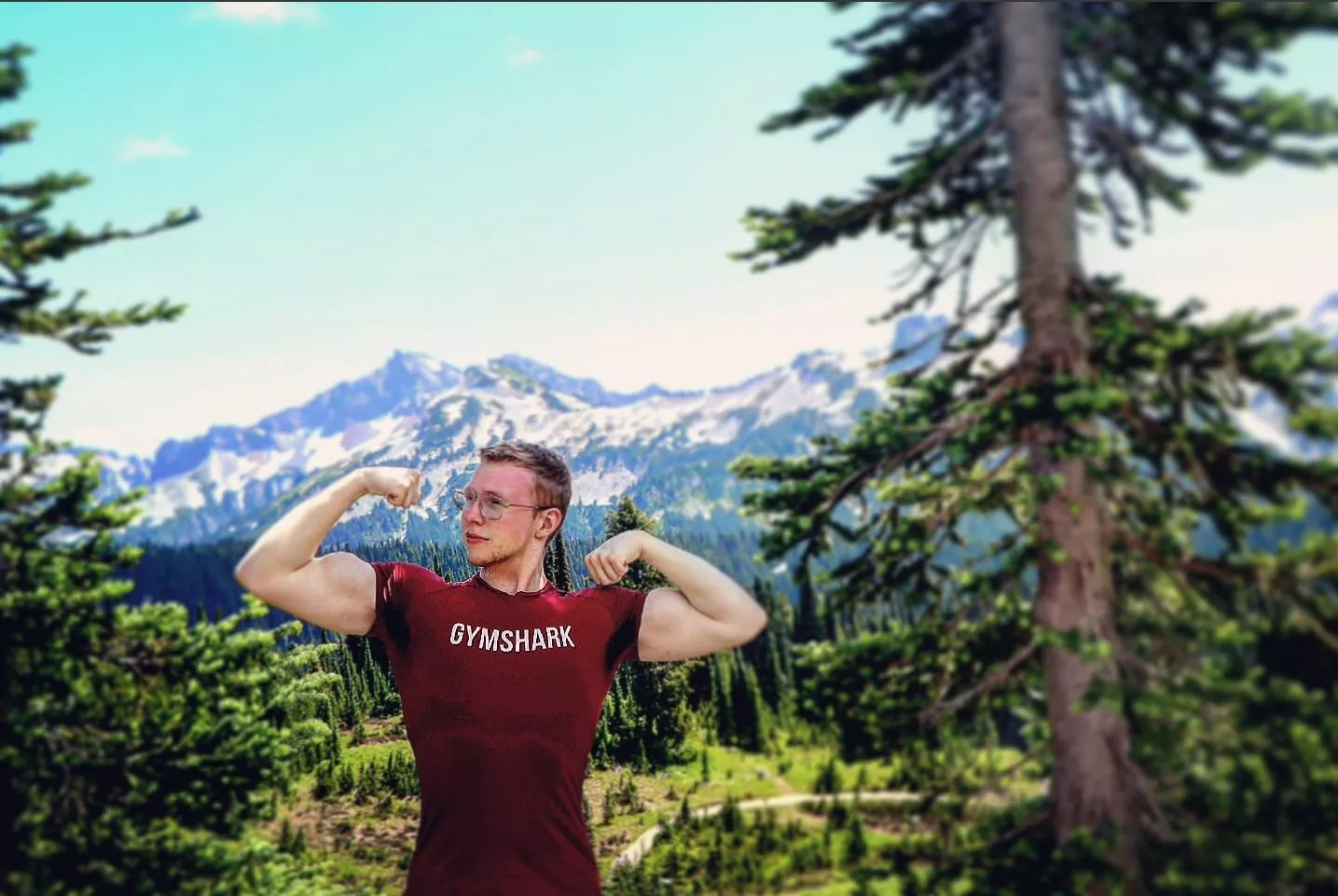 â¬†ï¸vote if you'd worship my muscles out in the mountains â›° ðŸ’ª I love outdoor fun ðŸ˜œ