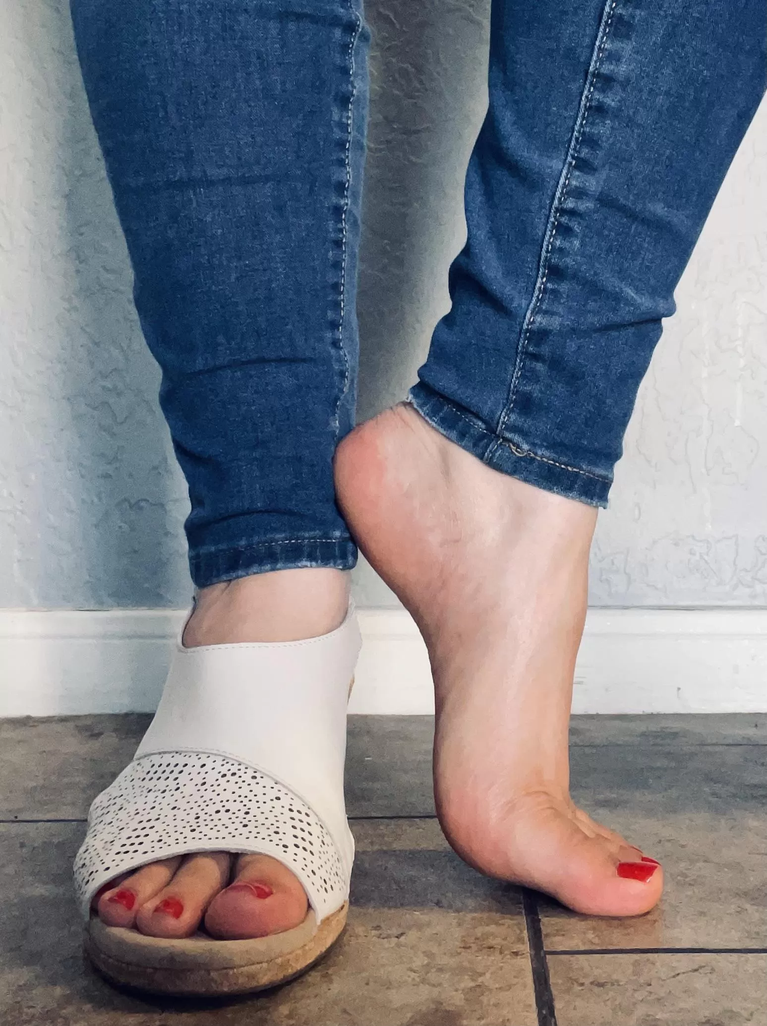 Walked All Day In These♥️💋