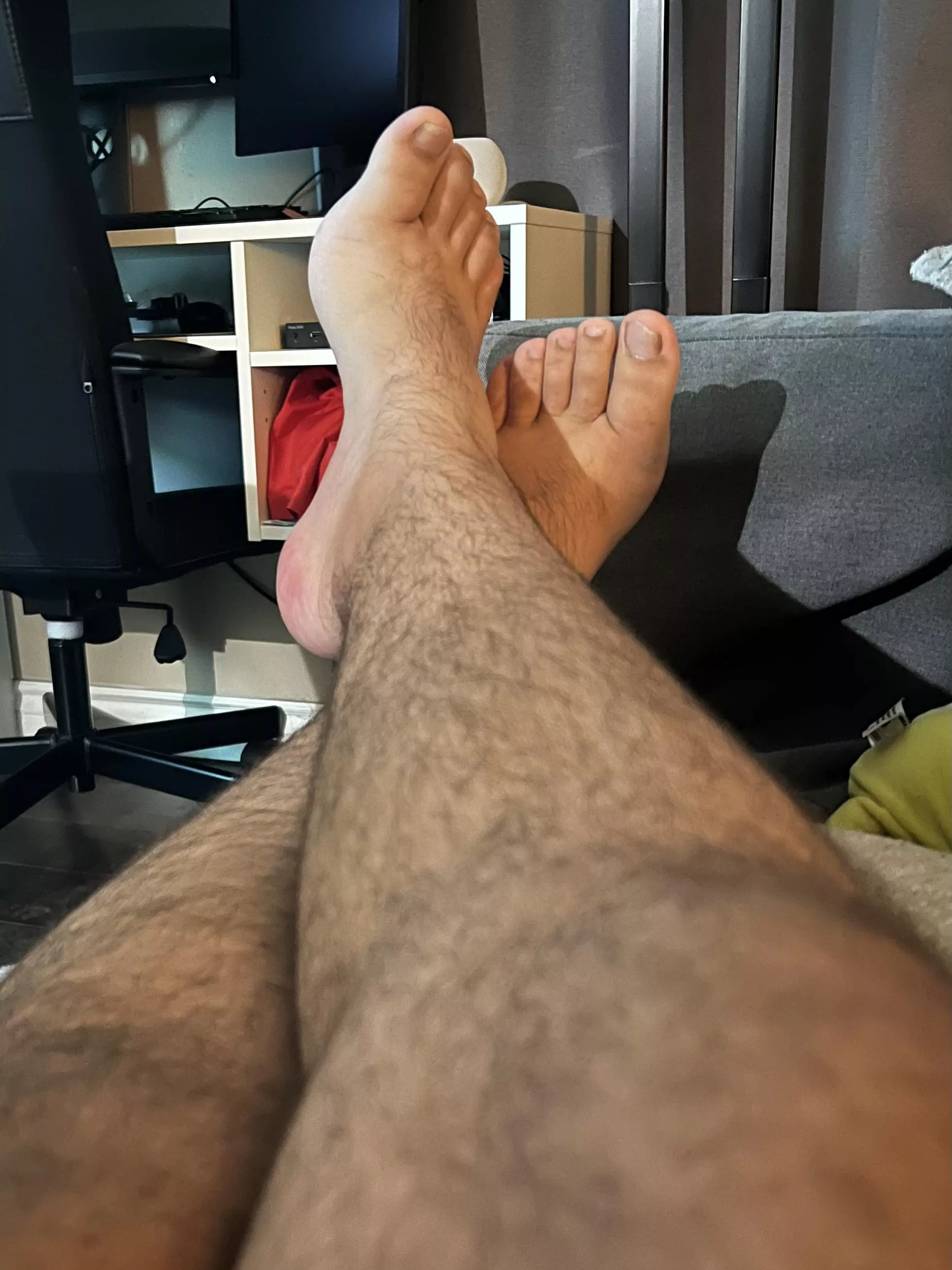 Walked over 10 miles yesterday, could use a nice foot massage